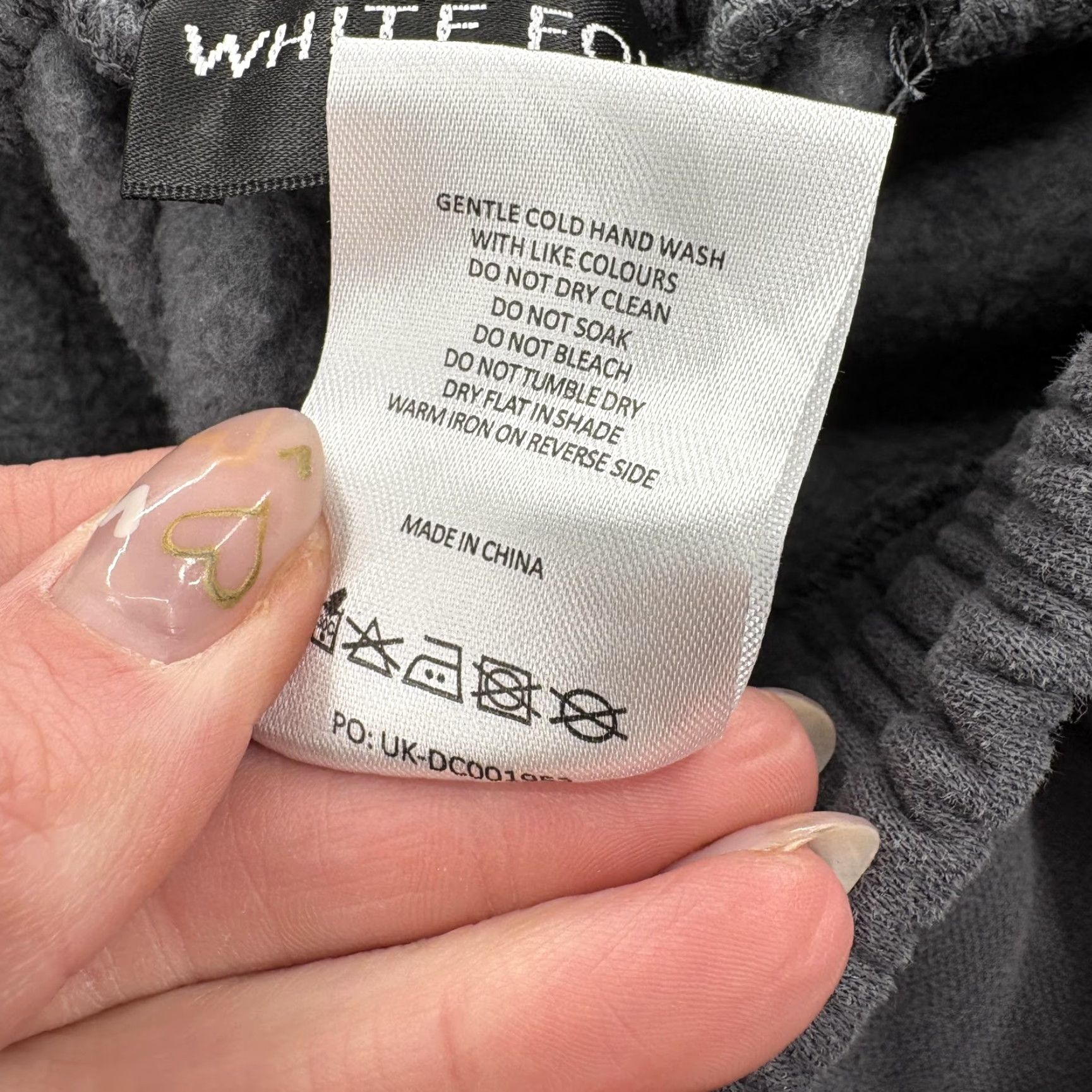 Vintage VINTAGE White Fox Sweatpants Womens XXS Gray Fleece Jogger Pockets Lounge Casual Logo Size 24" / US 00 / IT 34 - 6 Thumbnail