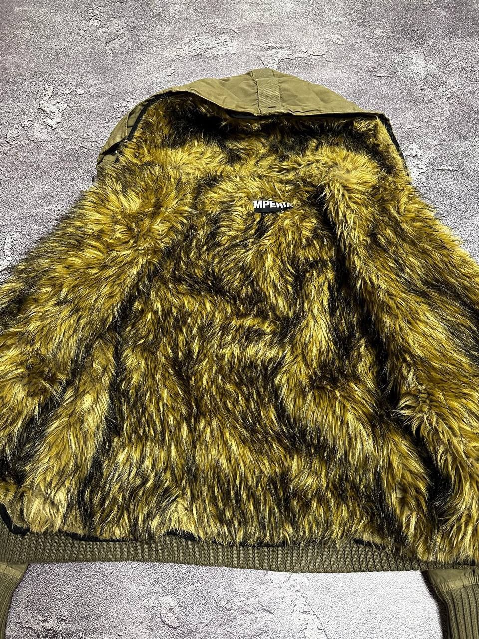 If Six Was Nine × Vintage Avantgarde faded faux fur bomber jacket , vintage, japanese Size XL / US 12-14 / IT 48-50 - 12 Thumbnail