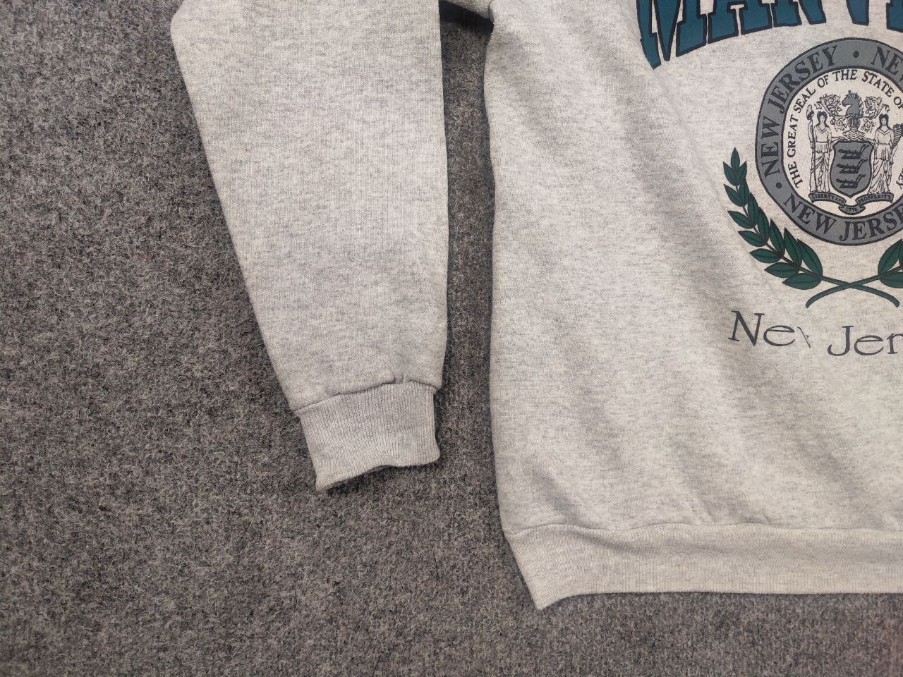 Hanes Vintage 1992 Manville New Jersey Logo Crew neck Sweatshirt Size US L / EU 52-54 / 3 - 5 Thumbnail