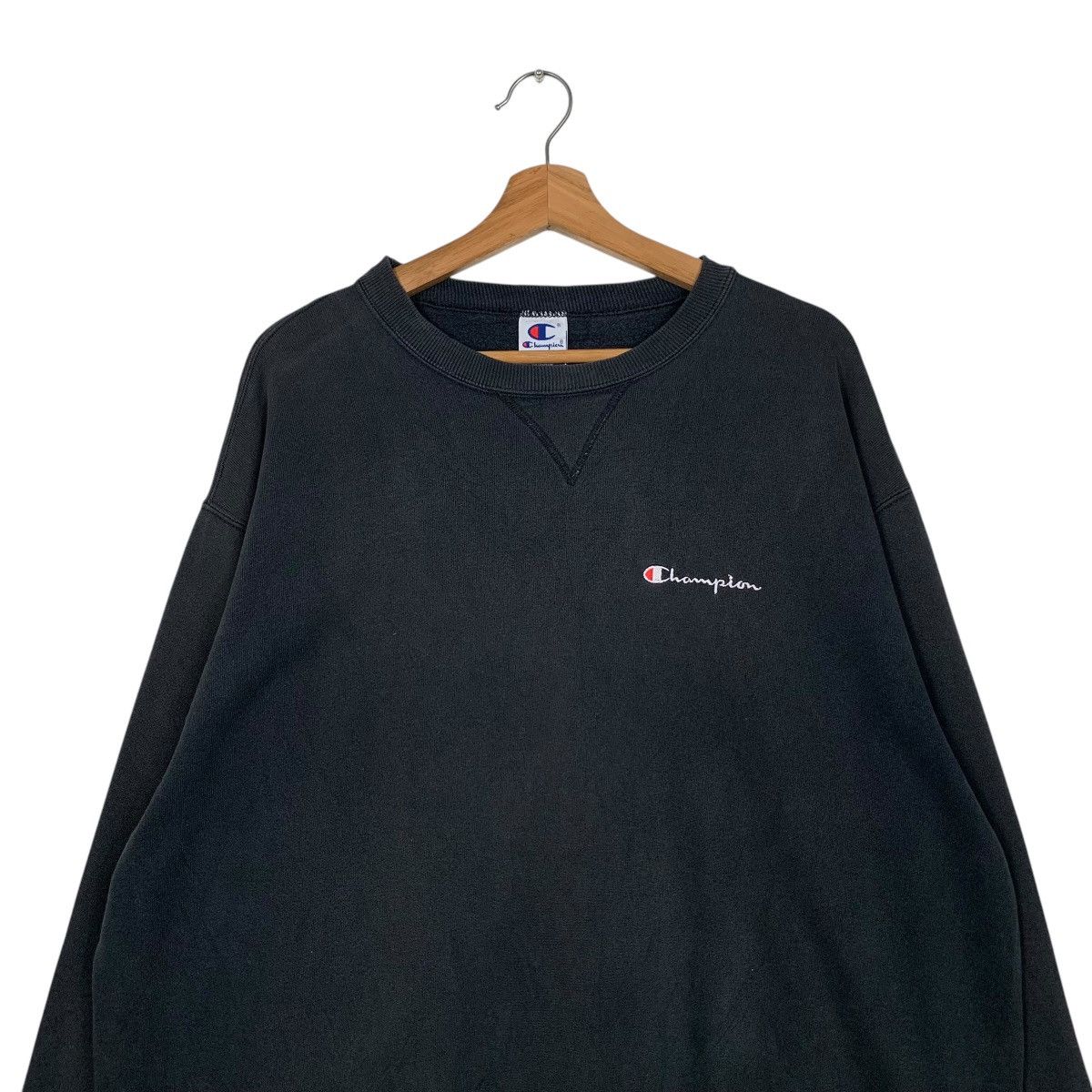 Champion CHAMPION Small Logo Crewneck Sweatshirt #1630-C73 Size US XL / EU 56 / 4 - 2 Thumbnail