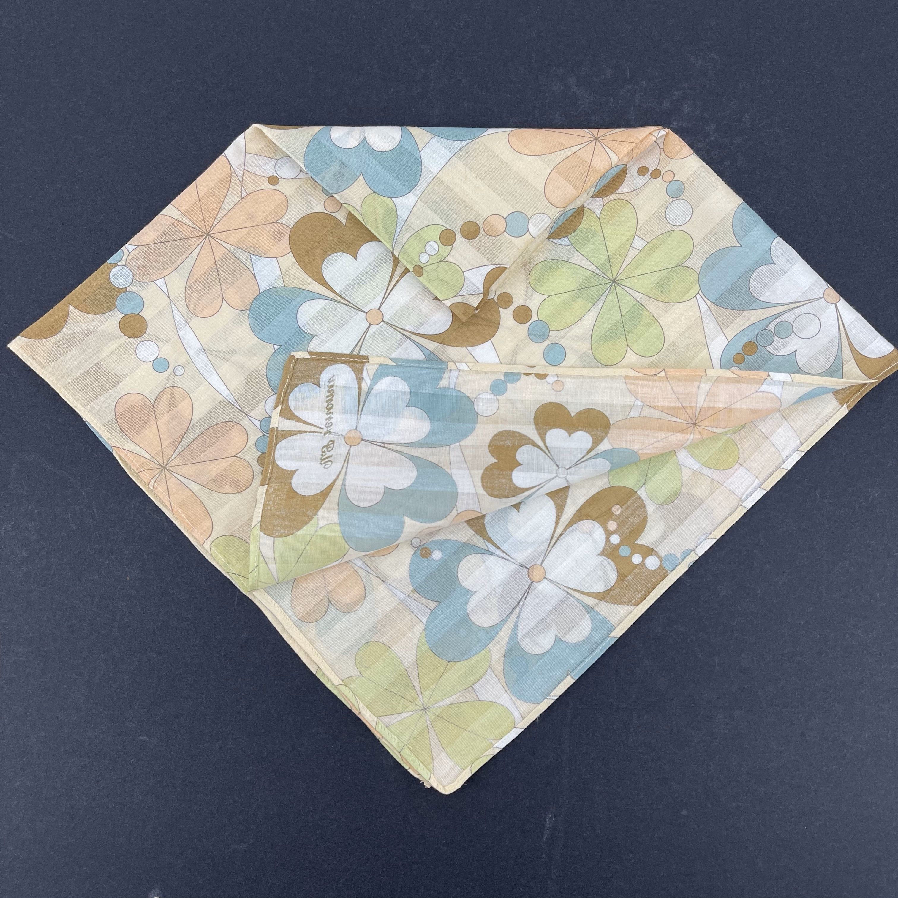 Designer × Vintage U.P Renoma Handkerchief / Neckerchief / Bandana - 4177 Size ONE SIZE - 6 Thumbnail