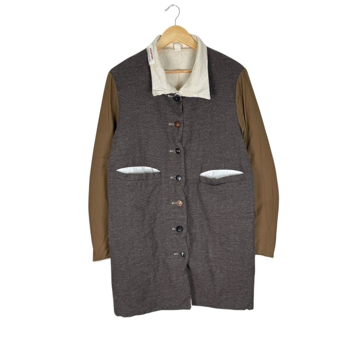 KLASICA ☀️KLASICA JAPAN REVERSIBLE HERRINGBONE LONG JACKET Size US M / EU 48-50 / 2 - 2 Thumbnail
