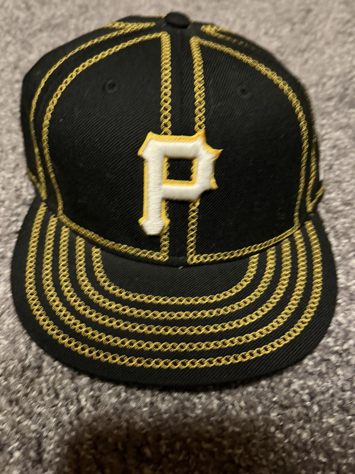 New Era New Era MLB Pittsburgh Pirates Fitted Hat Cap Size 7,1/8 Size 28 - 17 Thumbnail