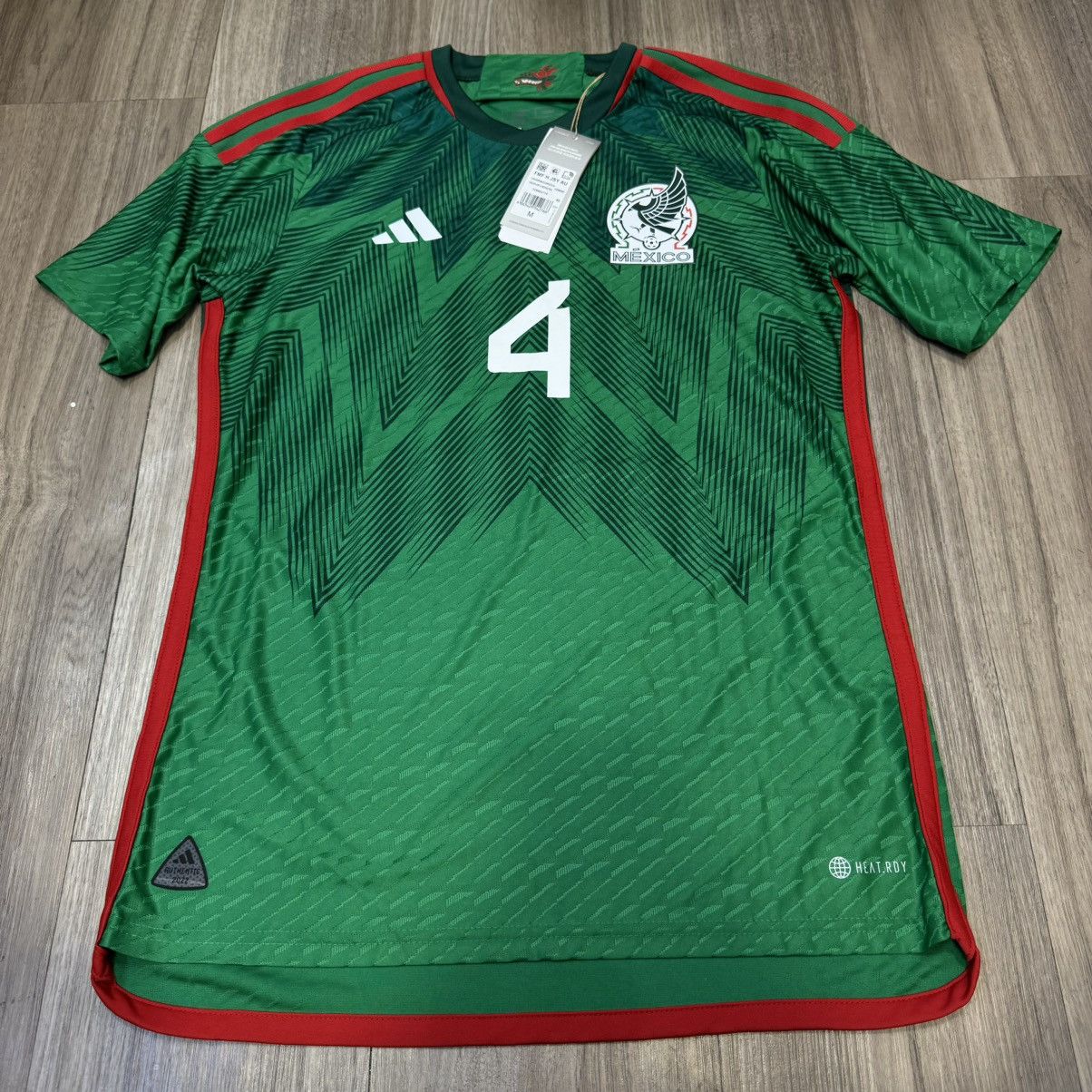 Adidas Mexico 22/23 player issue home shirt #4 Alvarez (Bnwt) Size US M / EU 48-50 / 2 - 1 Thumbnail
