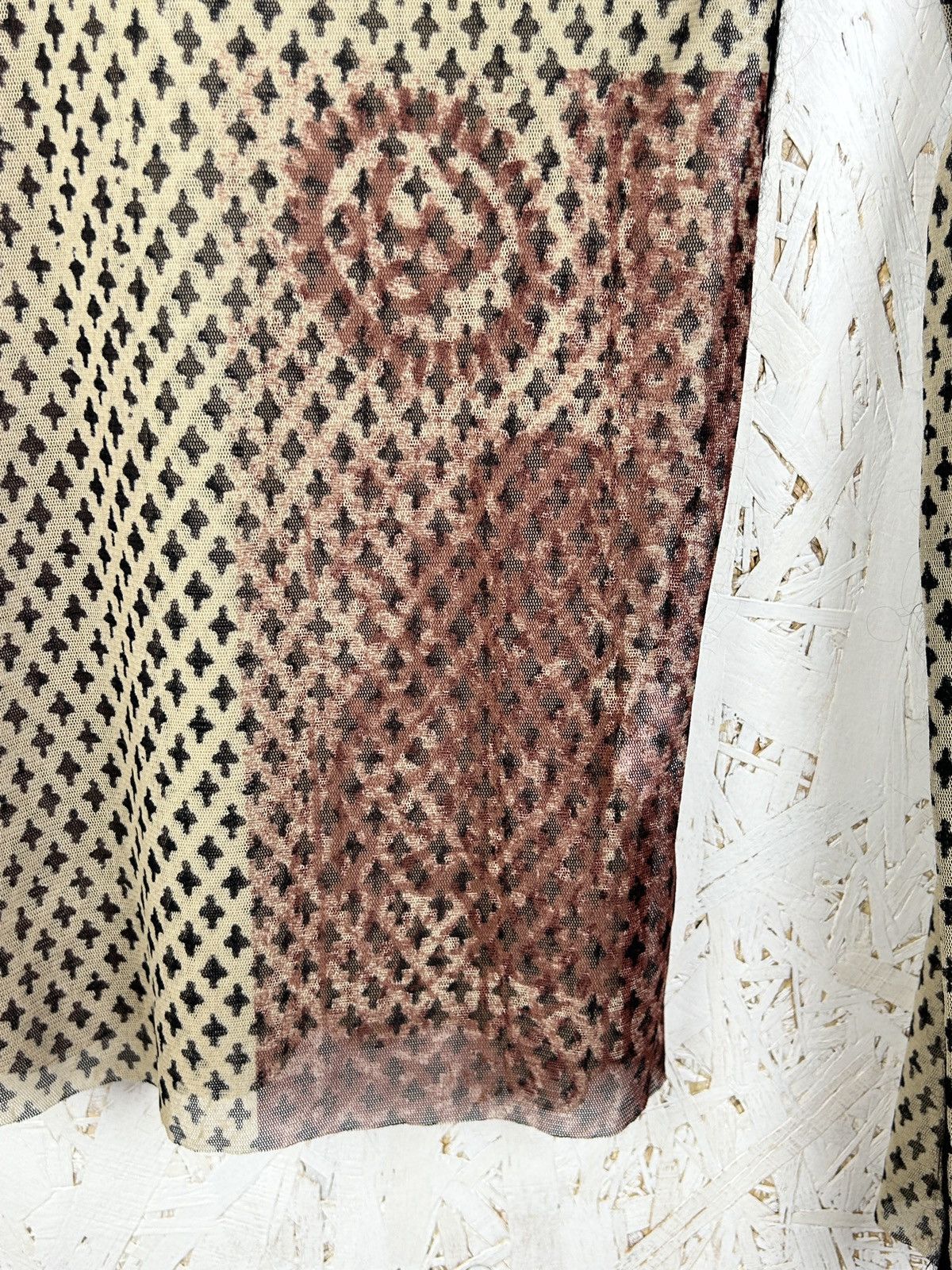 Jean Paul Gaultier Vintage Archive Jean Paul Gaultier Arabic Print Mesh L/S Size US M / EU 48-50 / 2 - 9 Thumbnail