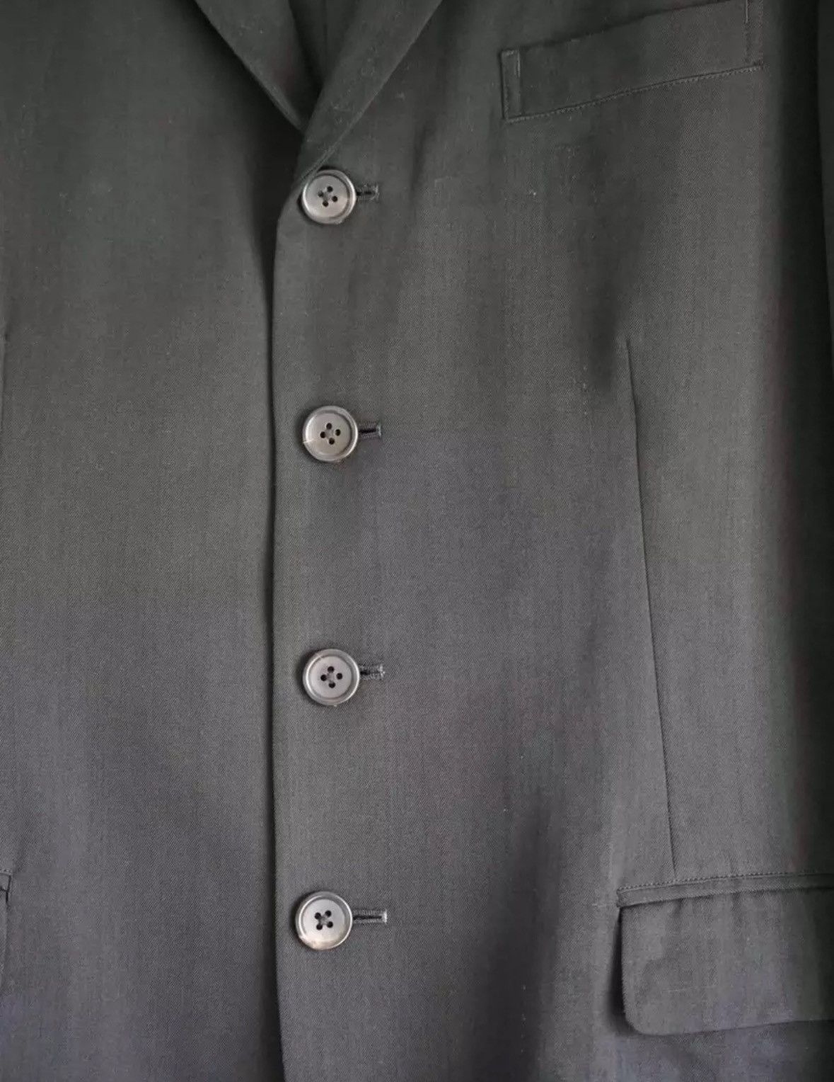 Yohji Yamamoto Yohji Yamamoto 93aw reggae period four button suit Size US S / EU 44-46 / 1 - 3 Thumbnail