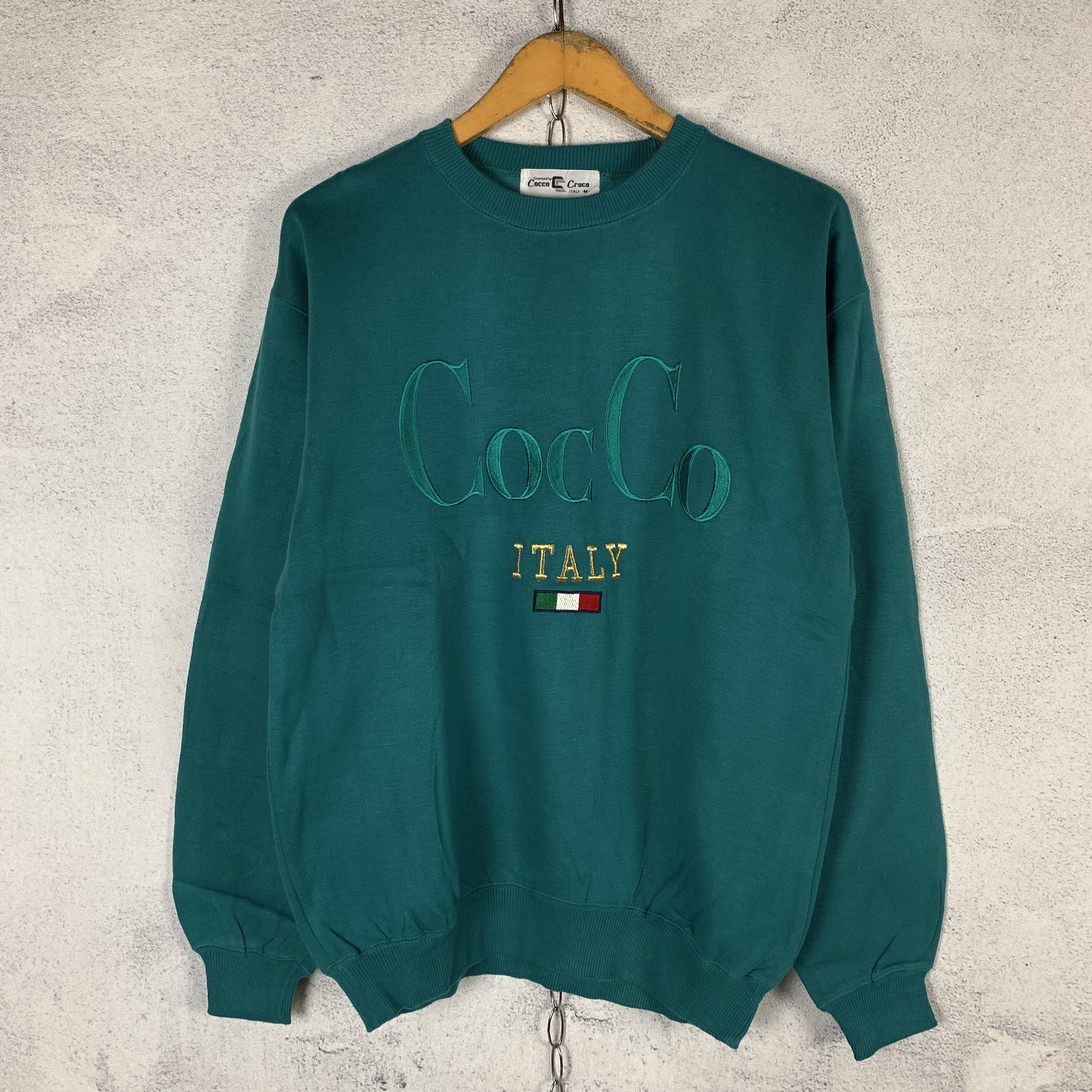 Vintage Vintage Cocco Croco Italy Sweatshirt Crewneck Size US M / EU 48-50 / 2 - 1 Thumbnail