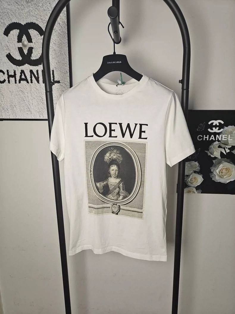 Loewe LOEWE Logo Short Sleeve T-shirt - dmc Size US M / EU 48-50 / 2 - 1 Thumbnail