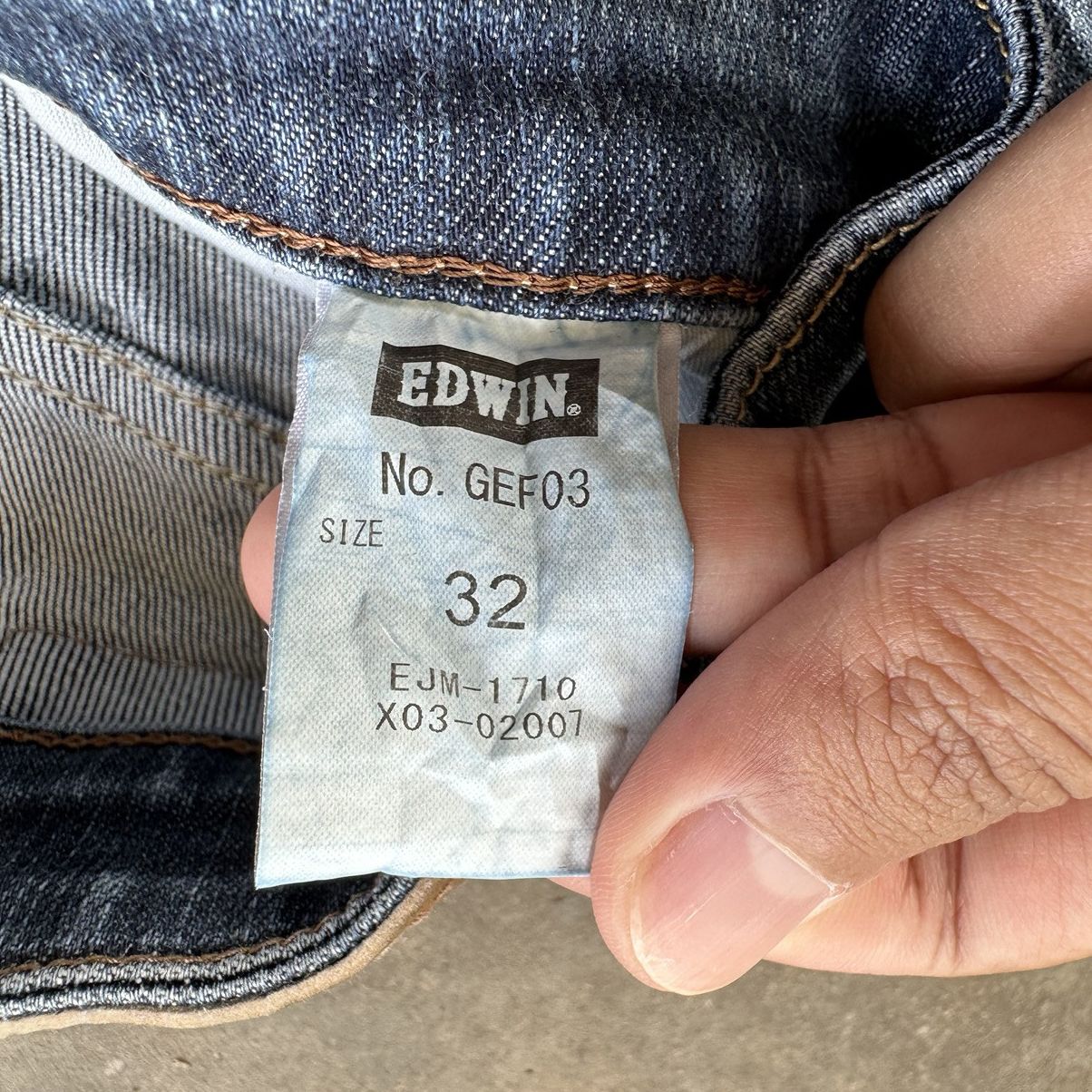 Edwin Vintage Edwin Jean Faded Denim Rare Pant W32 Size US 32 / EU 48 - 8 Thumbnail