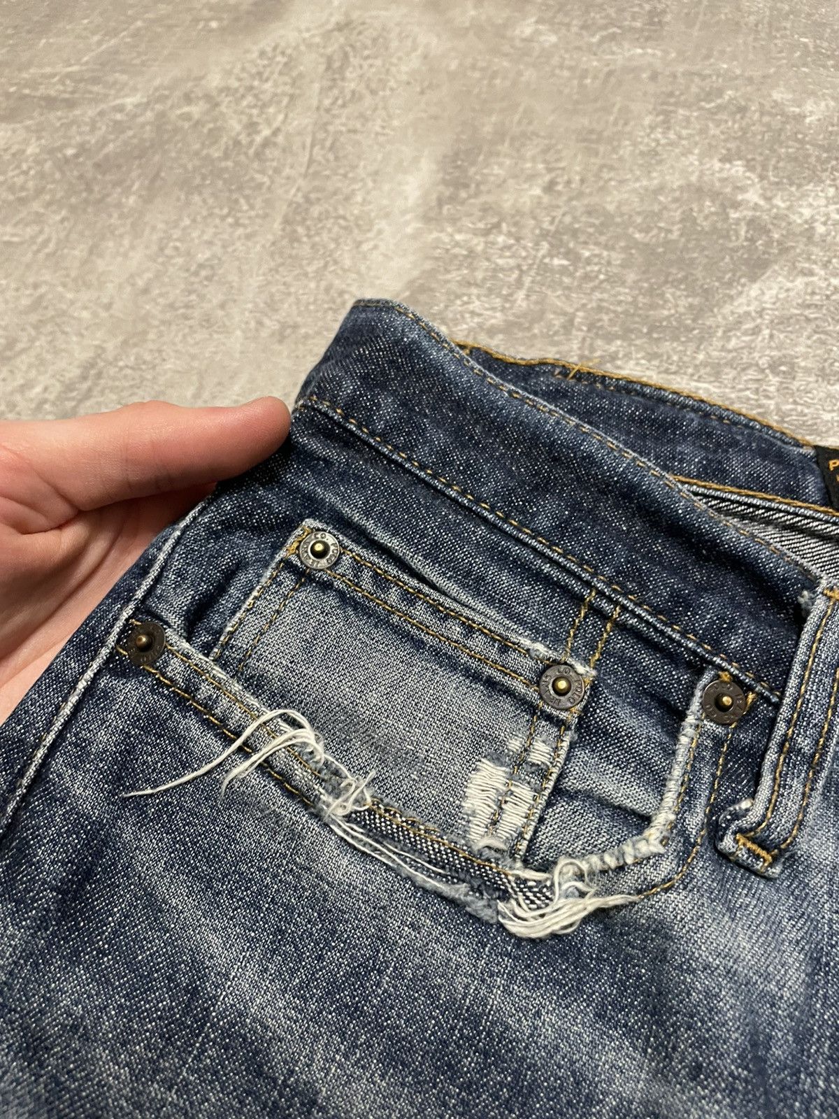 Polo Ralph Lauren Vintage Polo Jeans Company Ralph Lauren Denim Jeans 31/34 Size US 31 - 23 Thumbnail