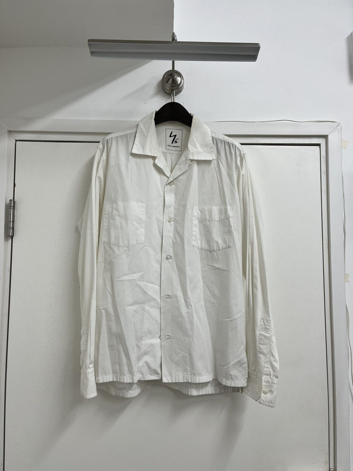 Yohji Yamamoto Y’s for men by Yohji Yamamoto White Shirt Size US M / EU 48-50 / 2 - 1 Thumbnail
