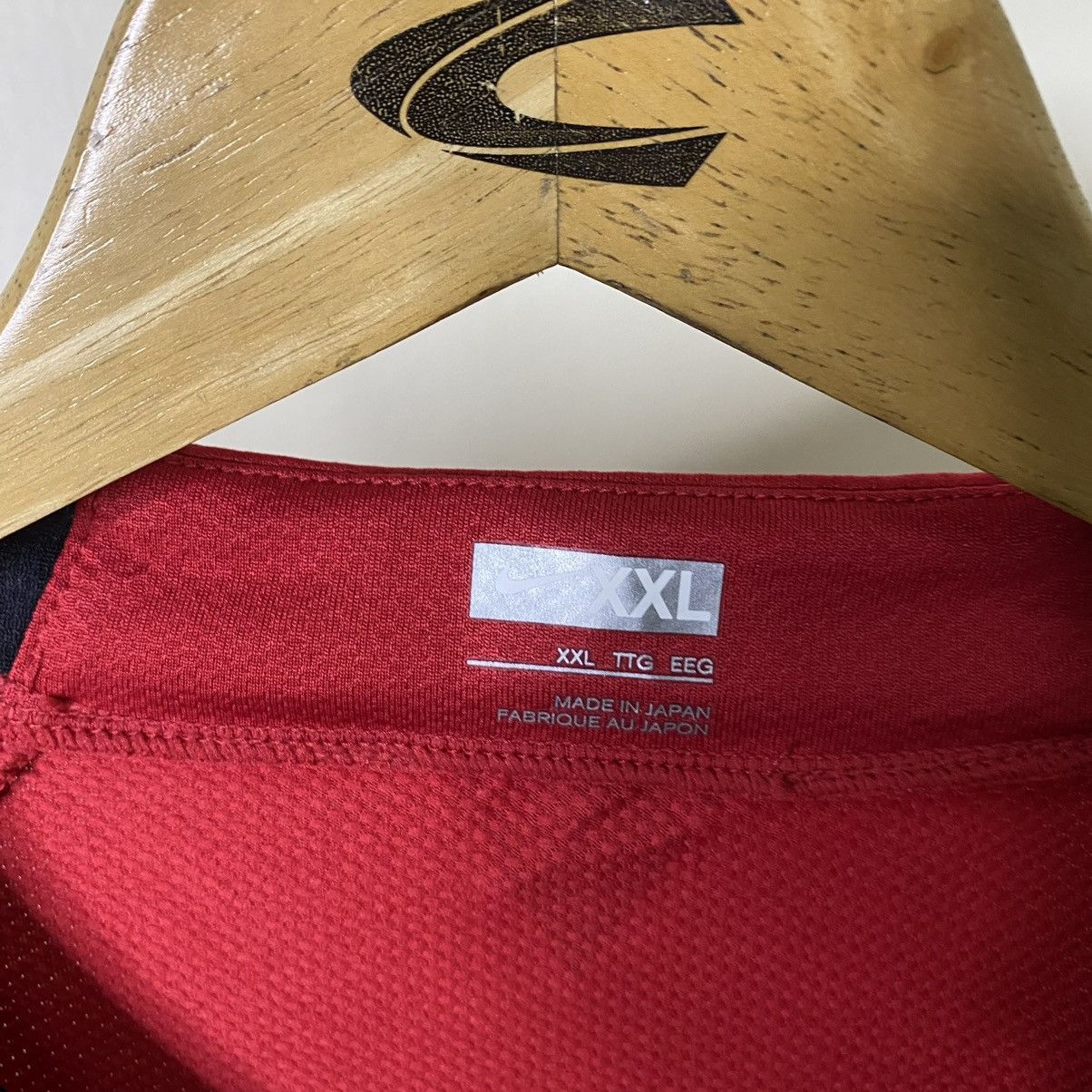 Nike Vintage 2008 Nike Urawa Red Diamonds 2008 Home Kit Jersey Size US XXL / EU 58 / 5 - 6 Thumbnail