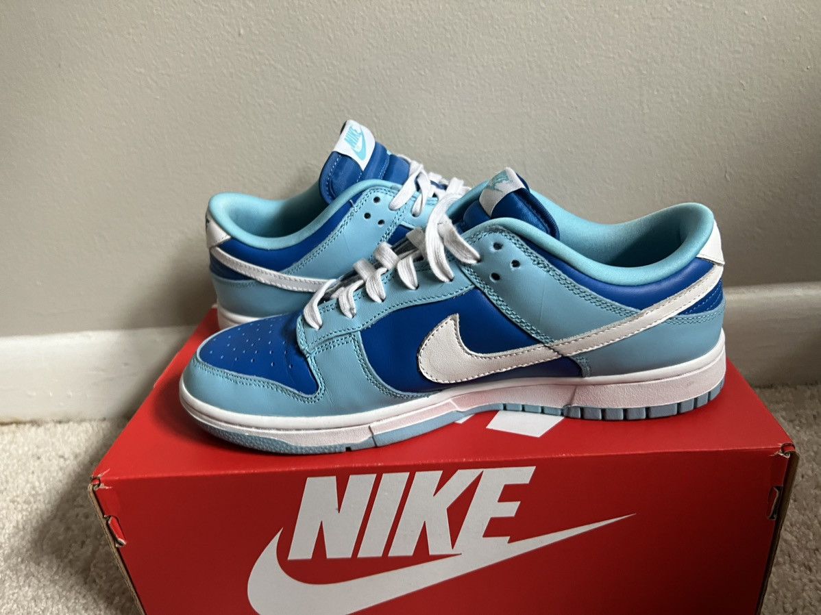 Nike 100% Authentic Nike Dunk Low Retro Argon Size 8.5 DM0121-400 Size US 8.5 / EU 41-42 - 6 Thumbnail