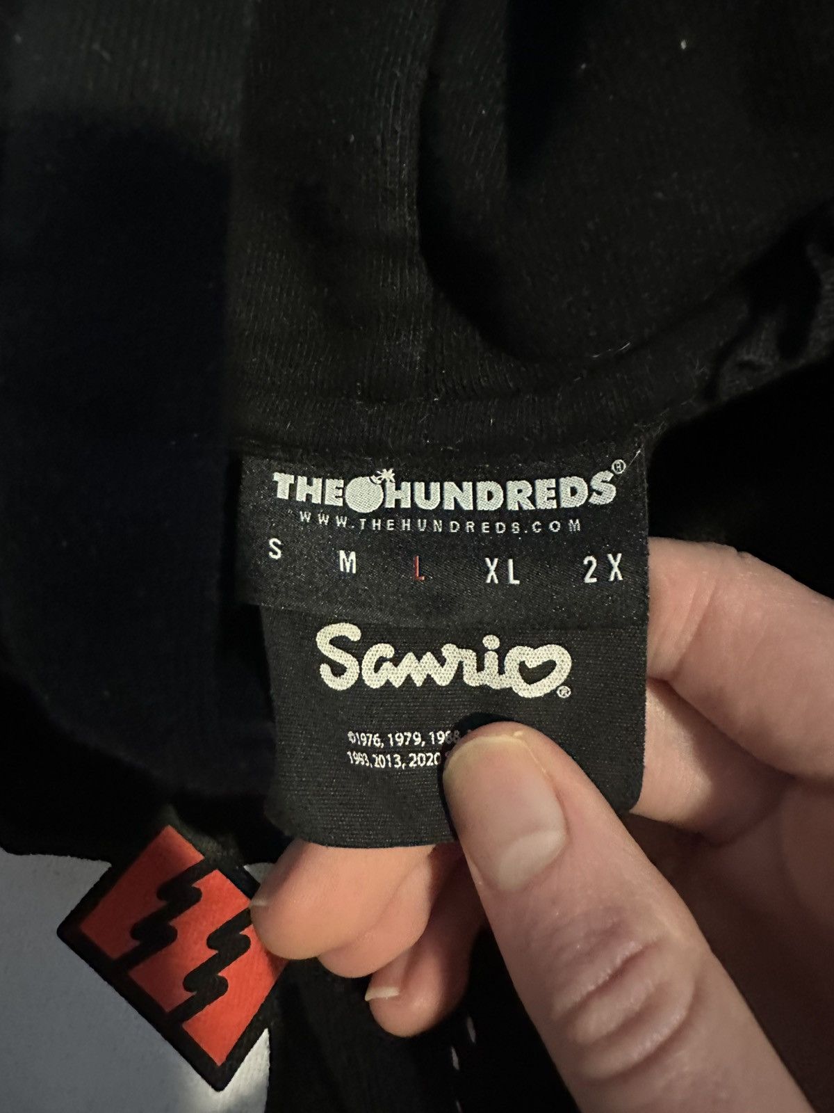The Hundreds THE HUNDREDS X SANRIO PULLOVER HOODIE L IN BLACK Size US L / EU 52-54 / 3 - 4 Thumbnail
