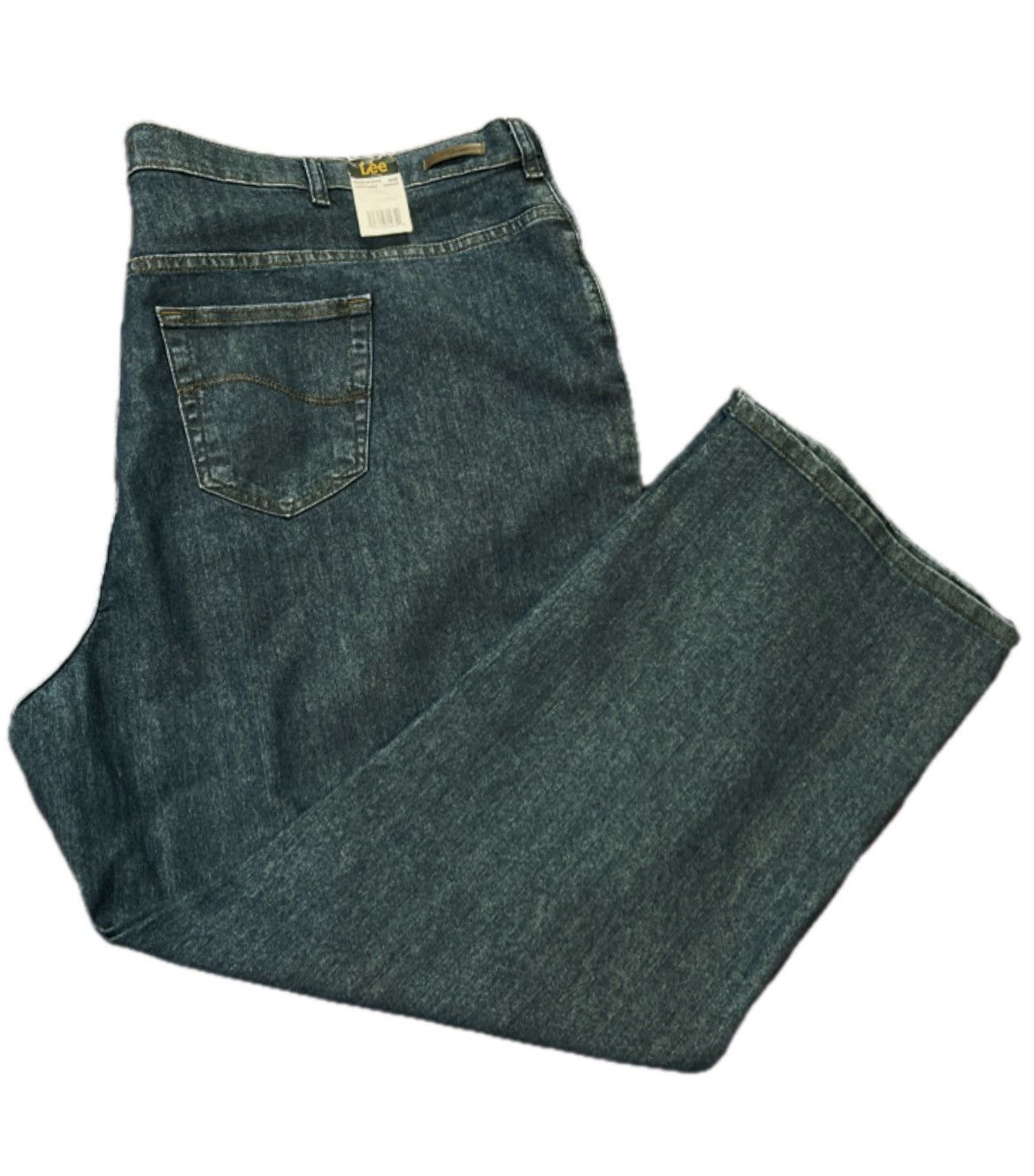 Lee NWT Lee Women's Plus Relaxed Fit Premium Rinse Jeans (30W) Size 42" / US 20 - 4 Thumbnail