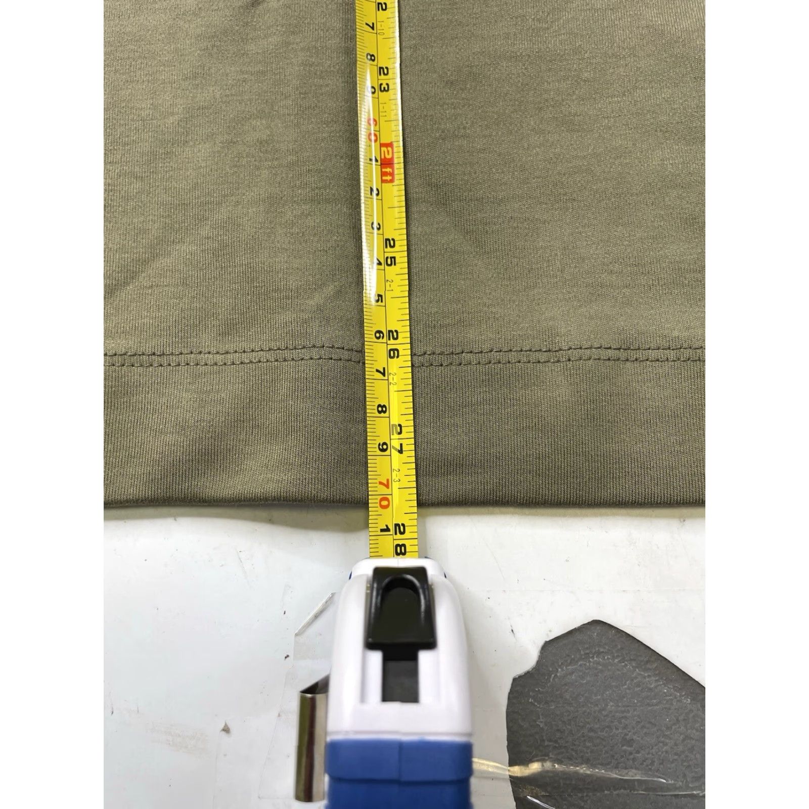Zara Zara Man T-Shirt Green Medium Pocket Leather Heavyweights AW 23 Limited Edition Mens M Size US M / EU 48-50 / 2 - 4 Thumbnail