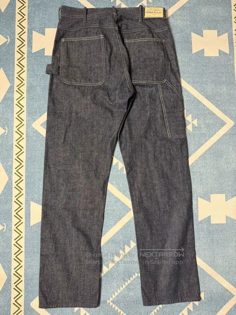 RRL Ralph Lauren RRL Ralph Lauren Limited edition denim double knee logging Size US 34 / EU 50 - 3 Thumbnail