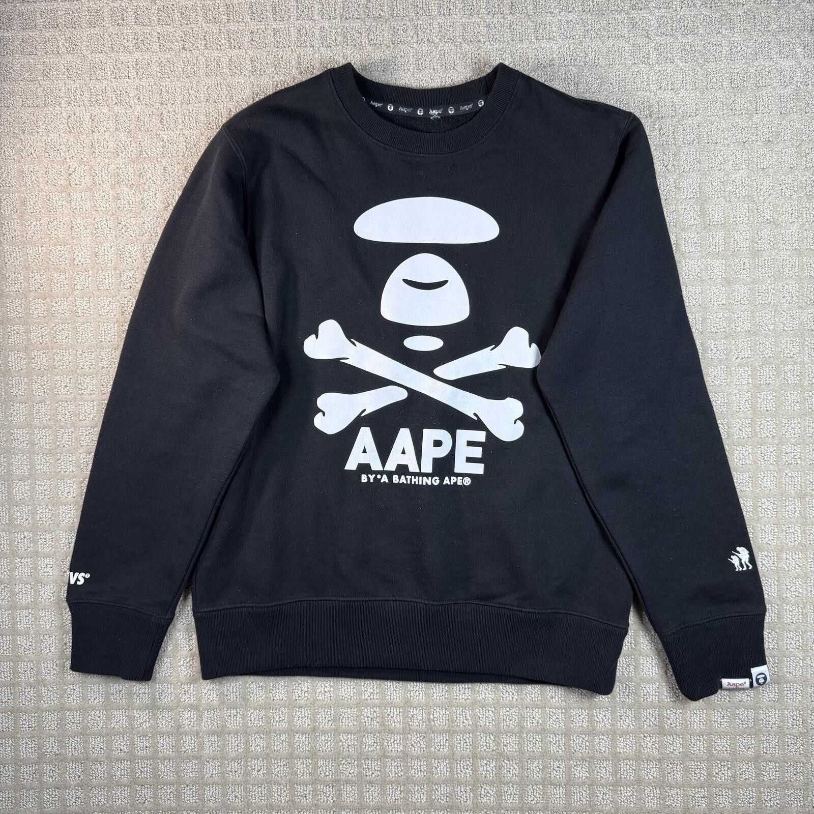 Other A Bathing Ape AAPE Crewneck Sweatshirt Medium Size US M / EU 48-50 / 2 - 1 Thumbnail