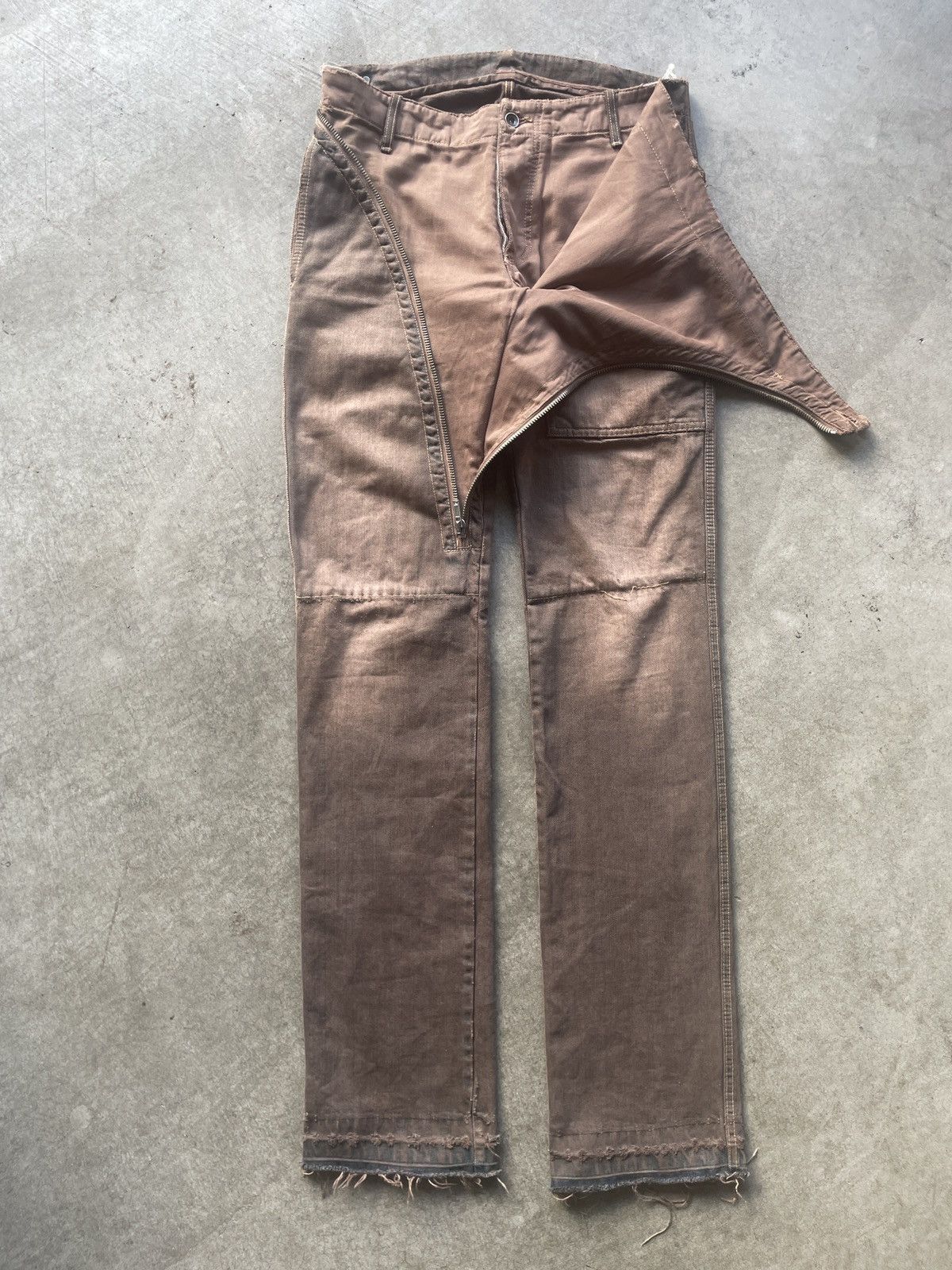 Rick Owens rick owens double layer aircuts Size US 31 - 2 Thumbnail
