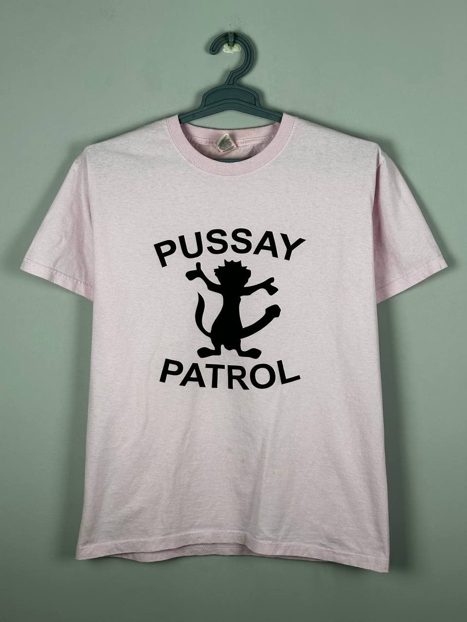 Vintage Vintage Humor Pussay Patrol Big Logo Tee Size US M / EU 48-50 / 2 - 1 Thumbnail