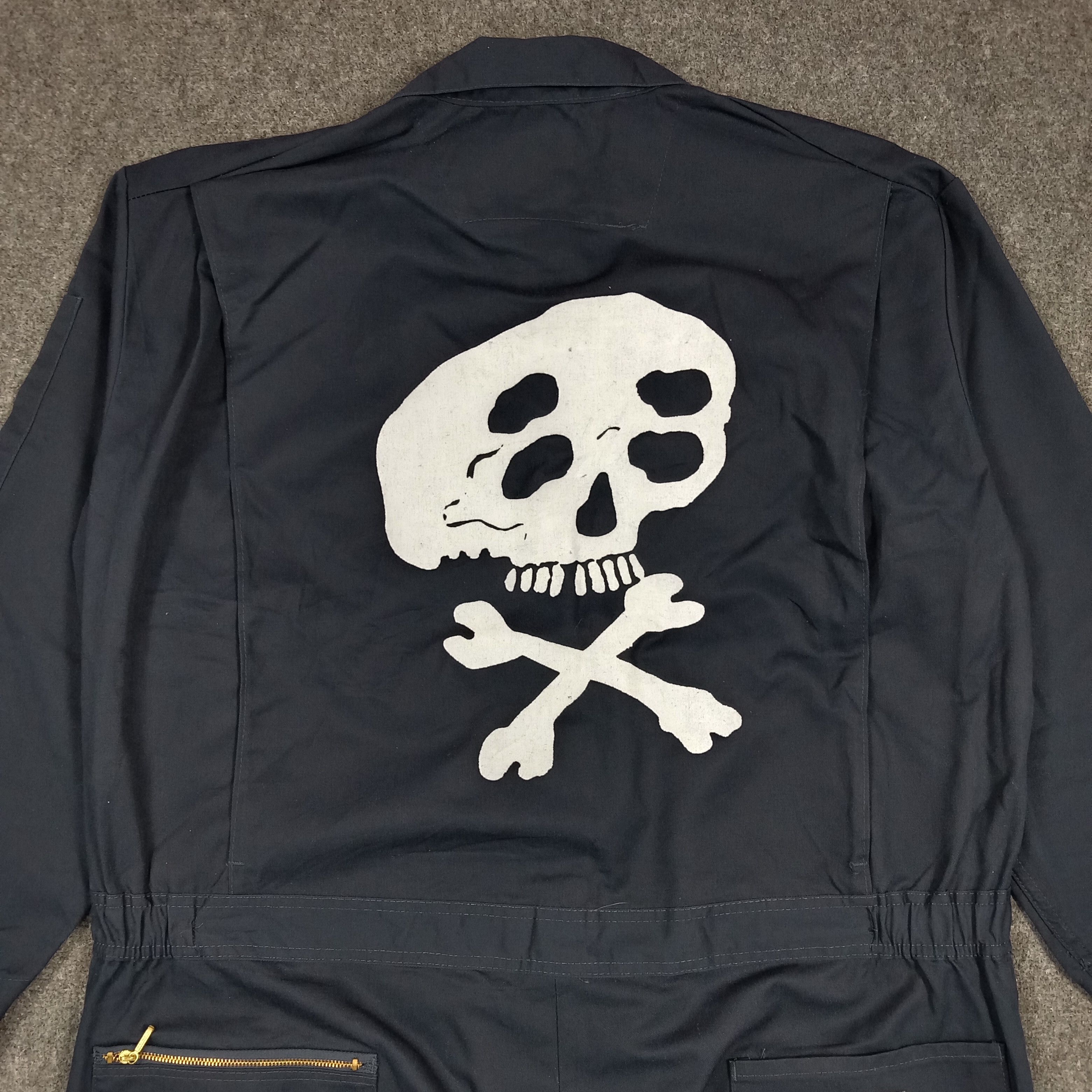 Dickies Dickies Skull Workwear Custom Logo Coverall Jacket C277N20 Size US L / EU 52-54 / 3 - 2 Thumbnail