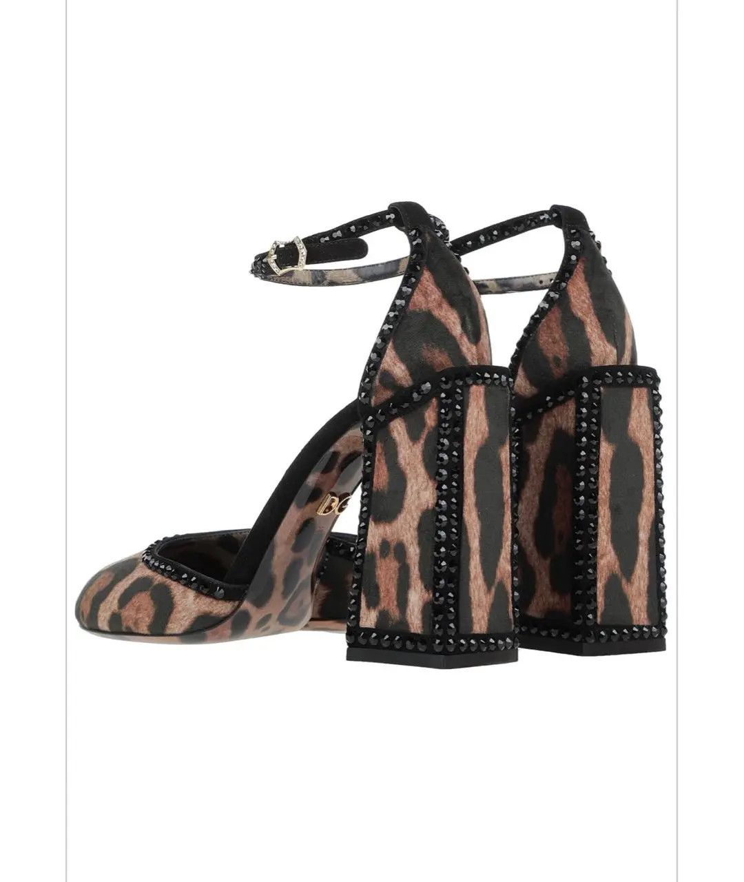 Dolce & Gabbana o1y0925 Ankle Strap Pumps in Brown/Black Size US 5.5 / IT 35.5 - 2 Thumbnail