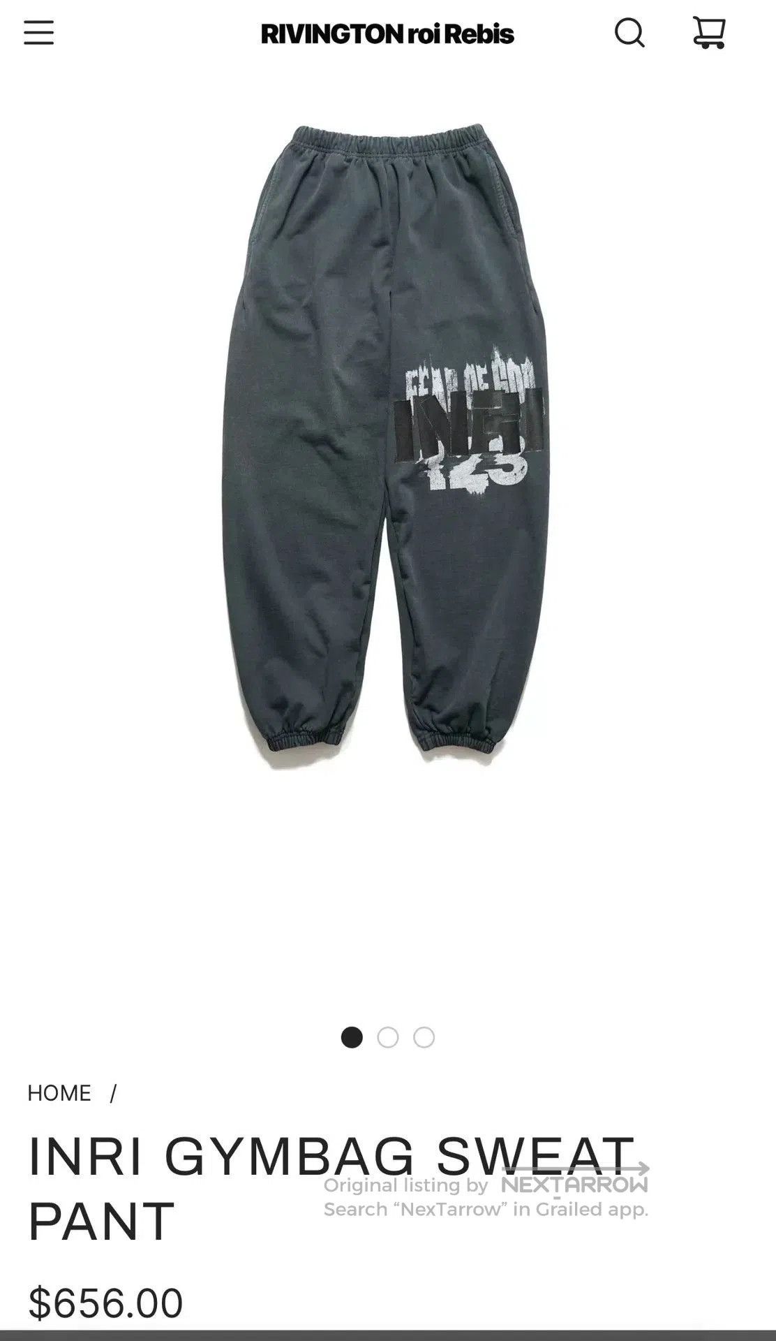 Fear of God Fear of God RRR123 Gymbag Sweatpants. Size US 44 / EU 60 - 7 Thumbnail