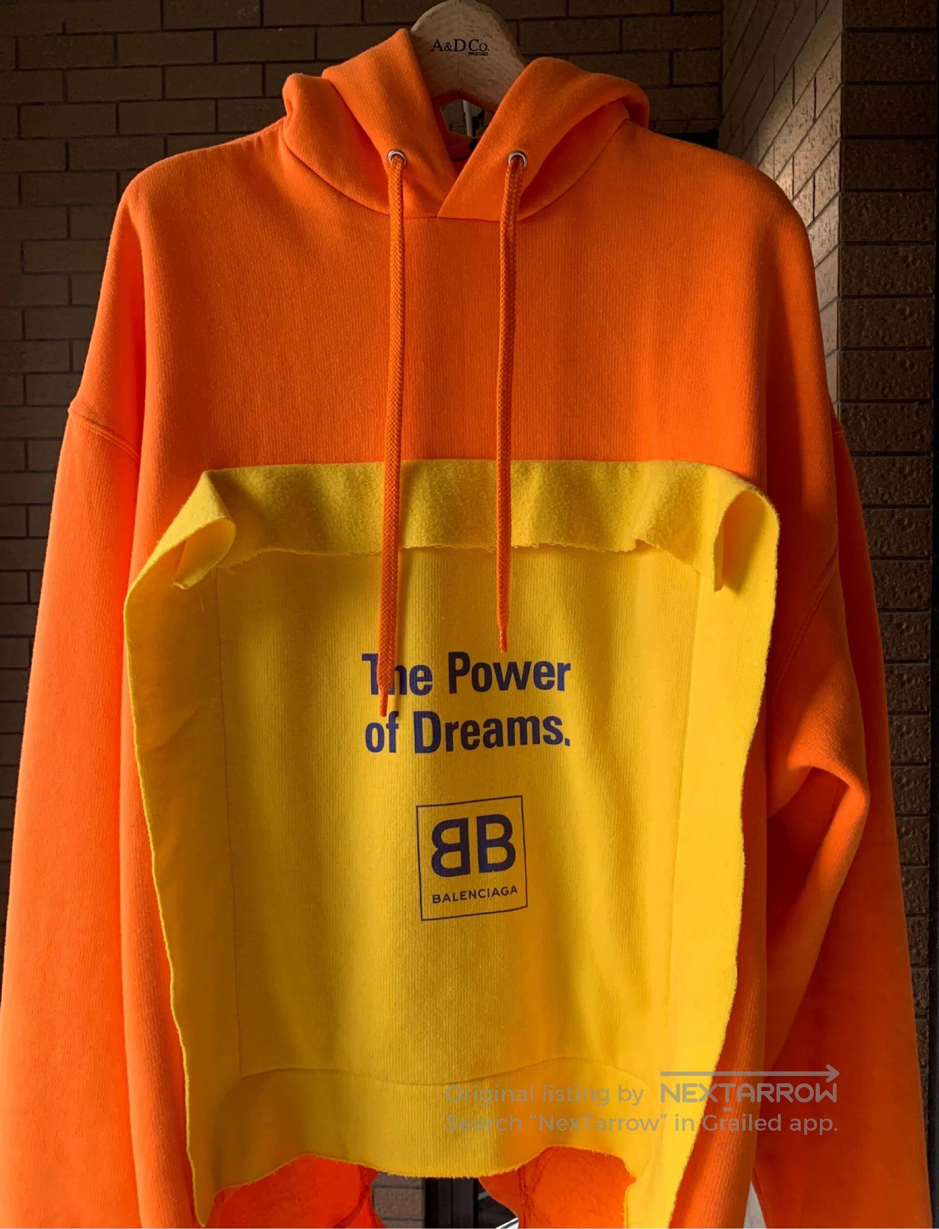 Balenciaga Balenciaga The Power of Dreams Hoodie. Size US XS / EU 42 / 0 - 2 Thumbnail