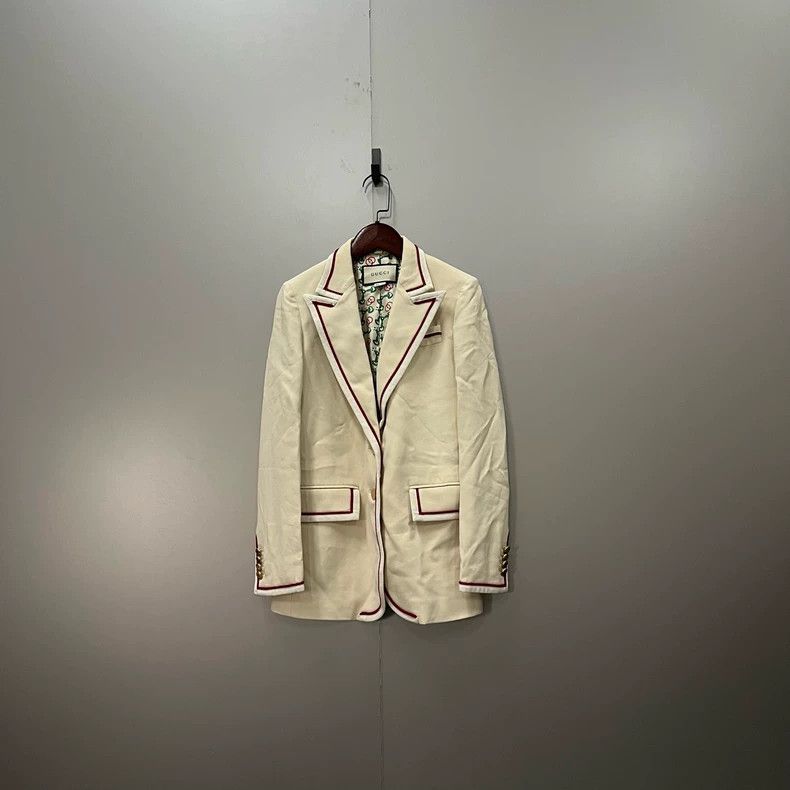 Gucci Gucci Full-print double G-striped suit 2502-Nextarrow Size 34R - 1 Thumbnail