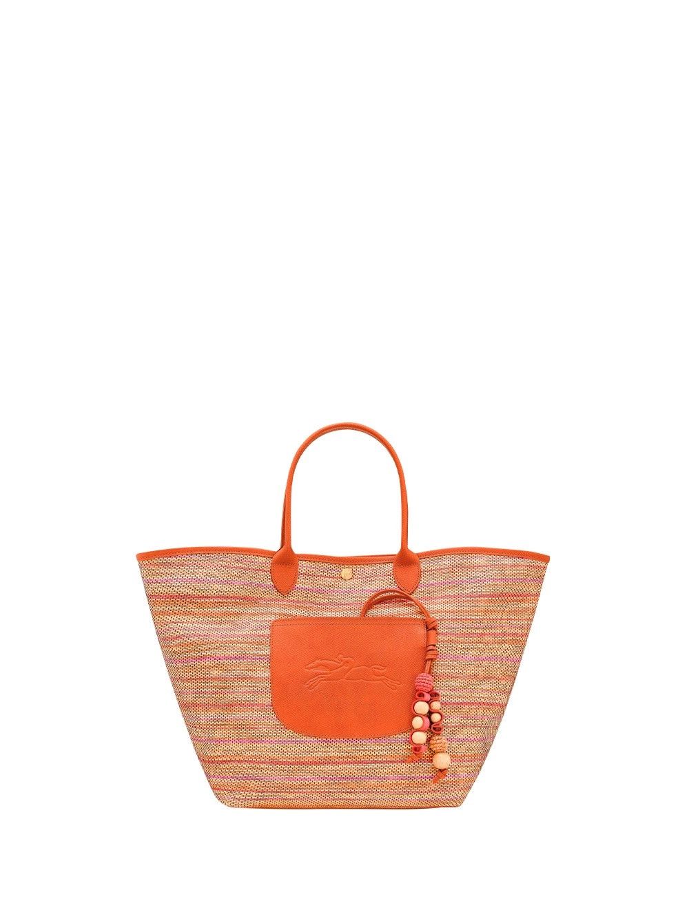 Longchamp `Le Panier Pliage Rainbow` Medium Basket Bag Size ONE SIZE - 1 Thumbnail