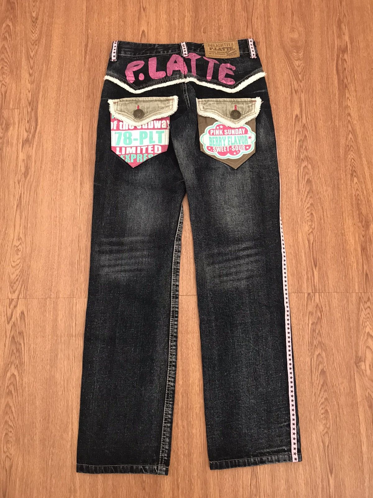 Hysteric Glamour Y2K style P Latte Size 29" - 3 Thumbnail