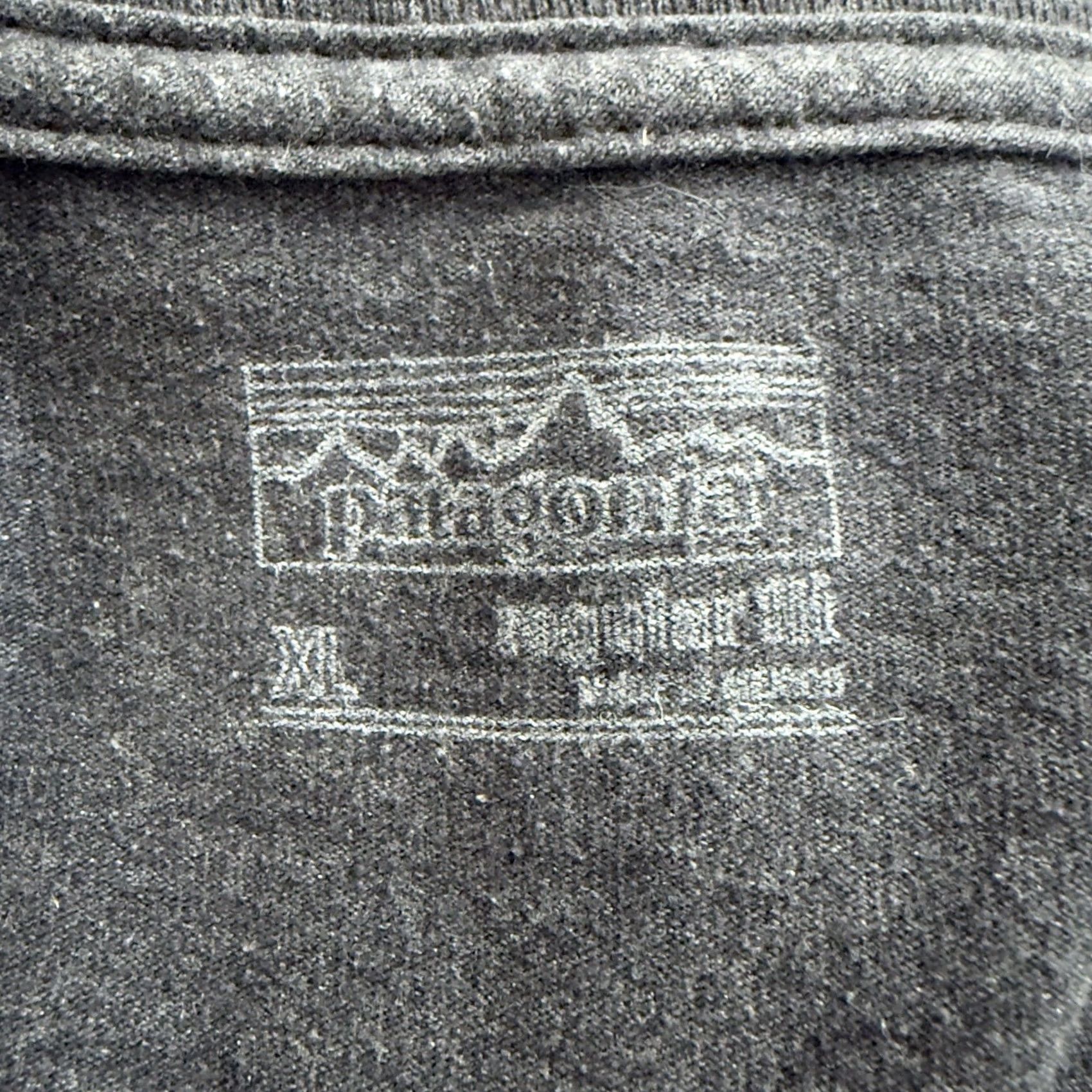 Patagonia Patagonia T-Shirt Regular Gray Mens XL Graphic Tee Size US XL / EU 56 / 4 - 4 Thumbnail