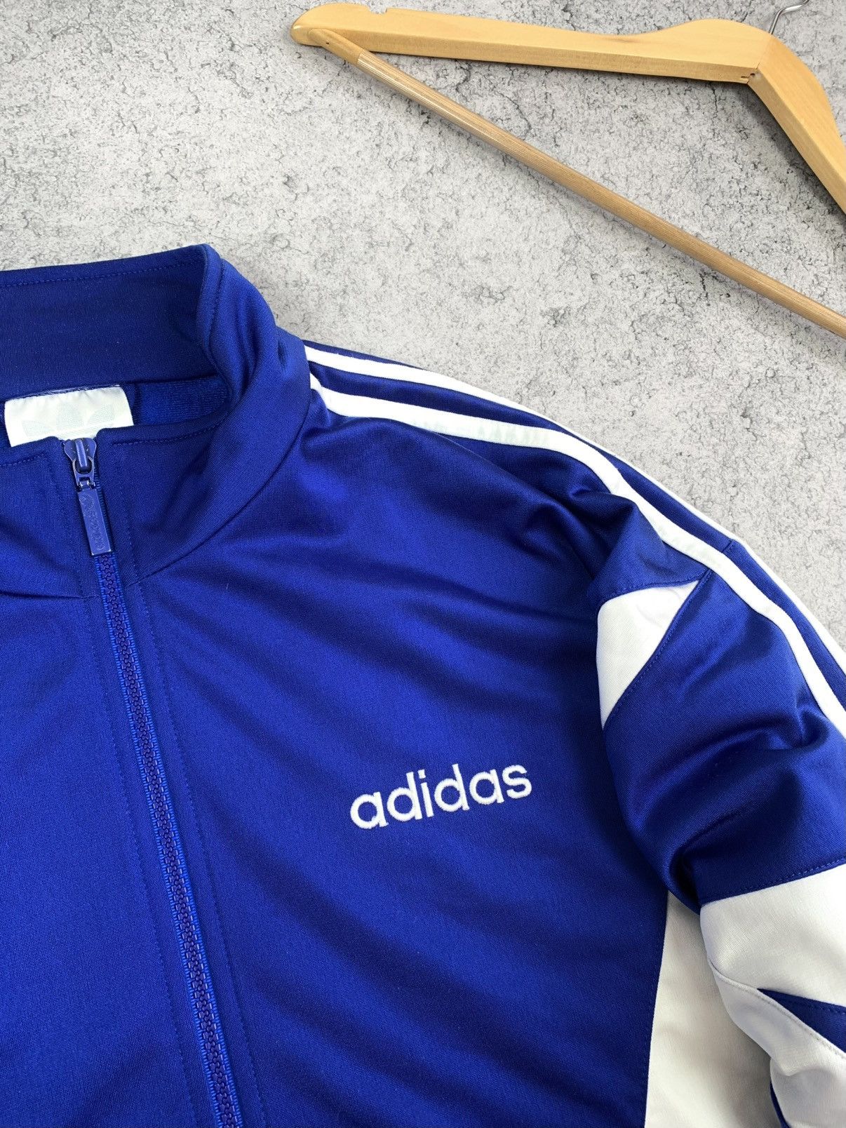 Adidas × Vintage Adidas Originals Vintage 80s Mens Full-Zip Jacket Size M-L Size US M / EU 48-50 / 2 - 5 Thumbnail