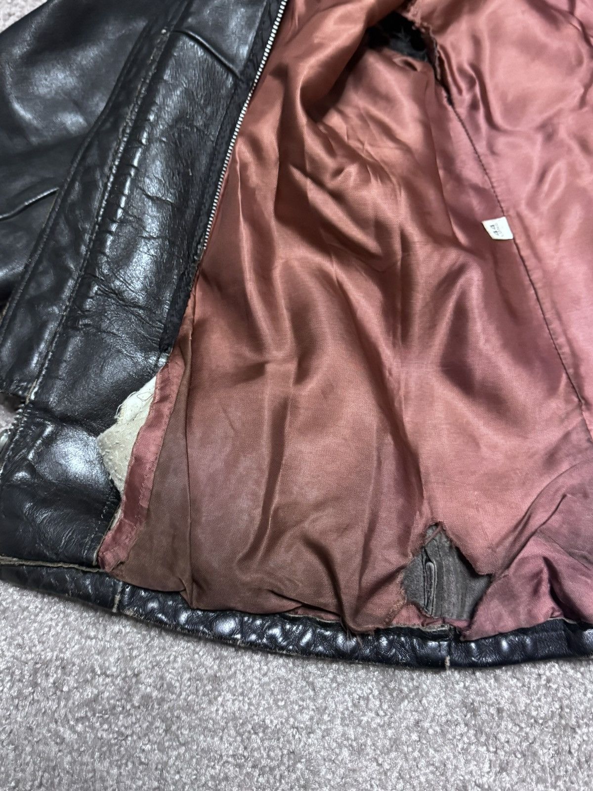 Schott Schott vintage cafe racer black leather jacket Size US S / EU 44-46 / 1 - 9 Thumbnail