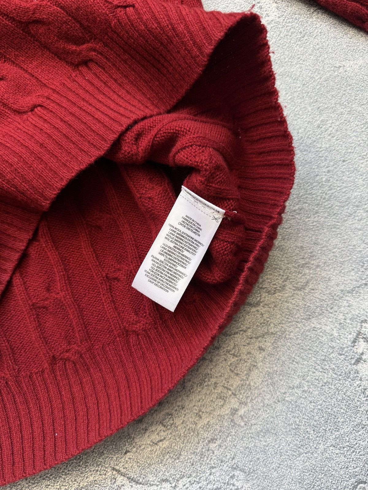 Polo Ralph Lauren Polo Ralph Lauren Sweater Men's Cable Knit Y2K Size US S / EU 44-46 / 1 - 9 Thumbnail