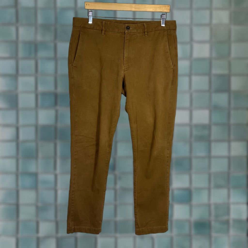Bonobos Bonobos Athletic Fit Pants Mens 34 Brown Chino 31 Inseam Flat Front Zip Casual Preppy Workwear Shirt? Size US 34 / EU 50 - 1 Thumbnail