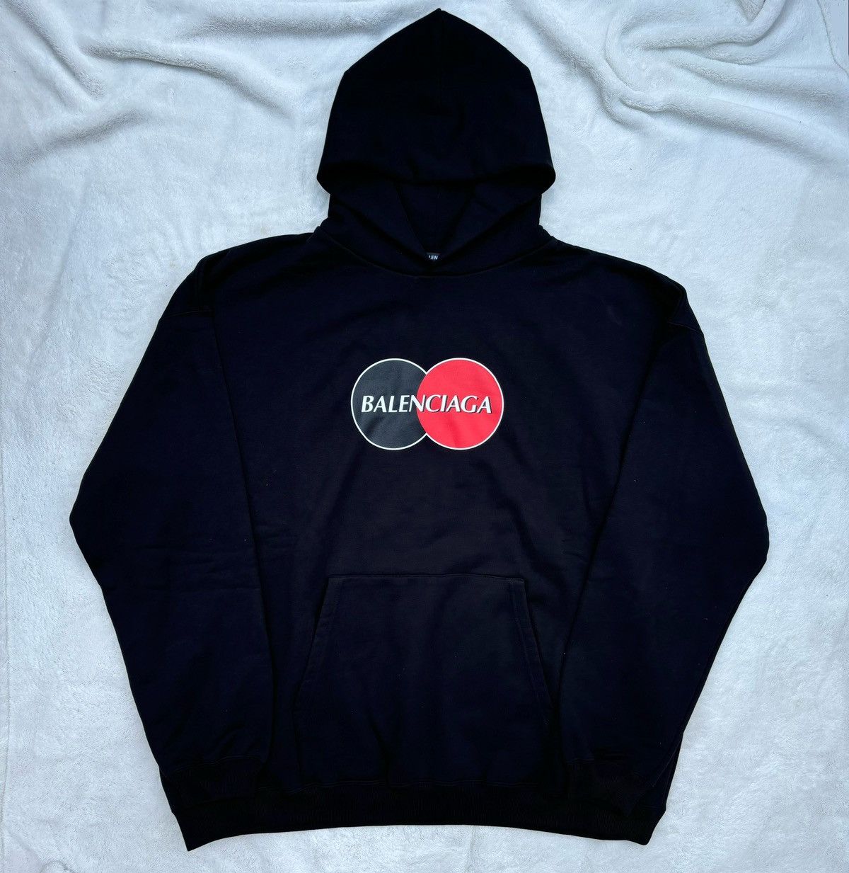 Balenciaga 'Mastercard' Hoodie - Men's XXL main image 1