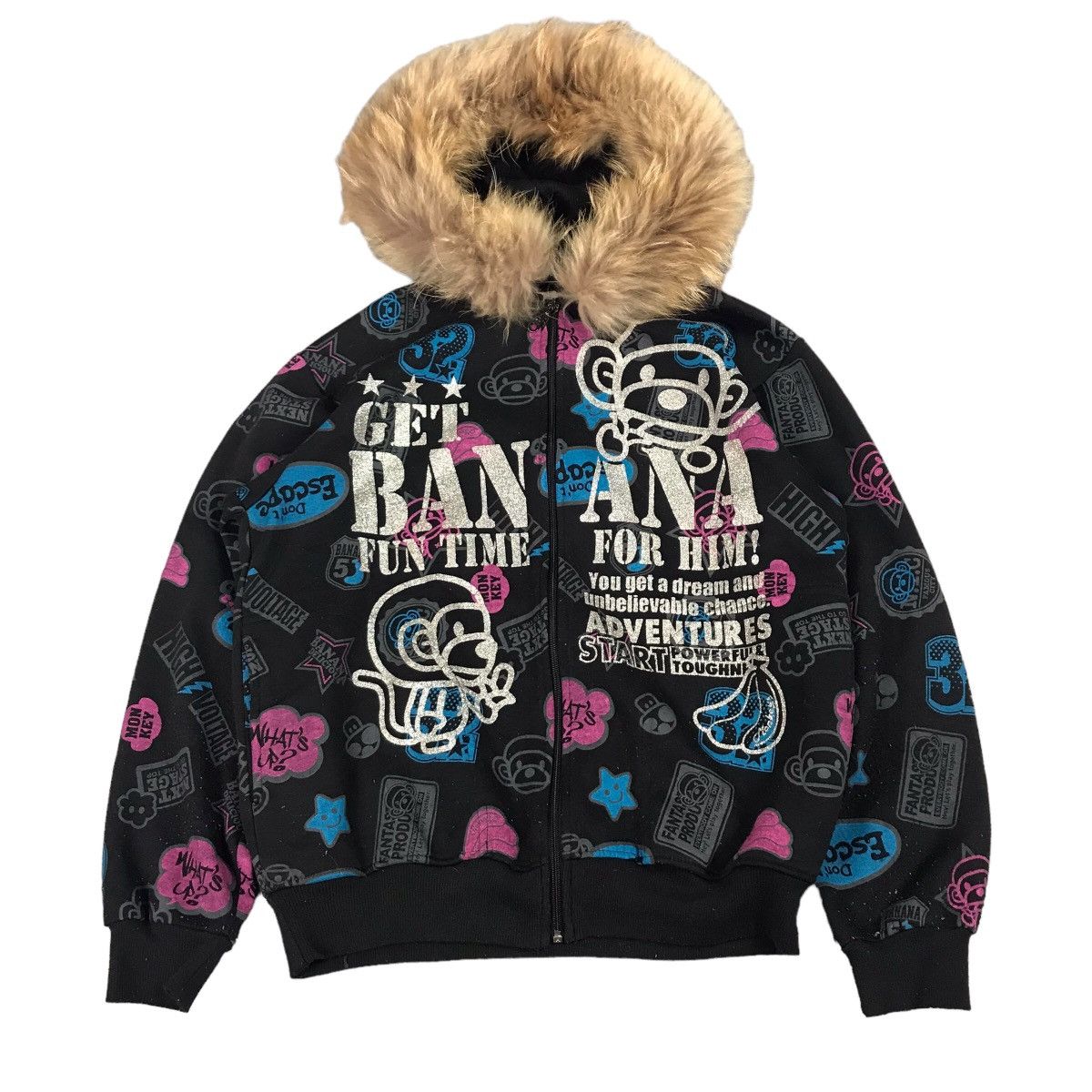 KEN GTOVE JAPANESE STYLE FUR HOODIES LGB STYLE