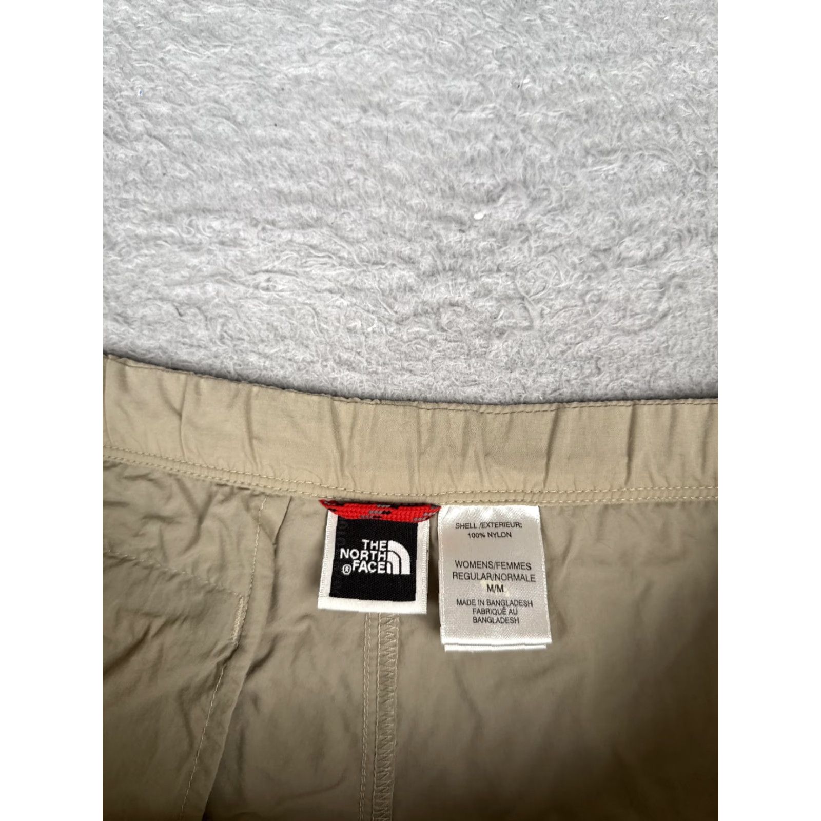 The North Face The North Face Shorts Womens Medium Beige Utility Nylon Hiking Zip Pockets Hike Size 32" / US 10 / IT 46 - 7 Thumbnail