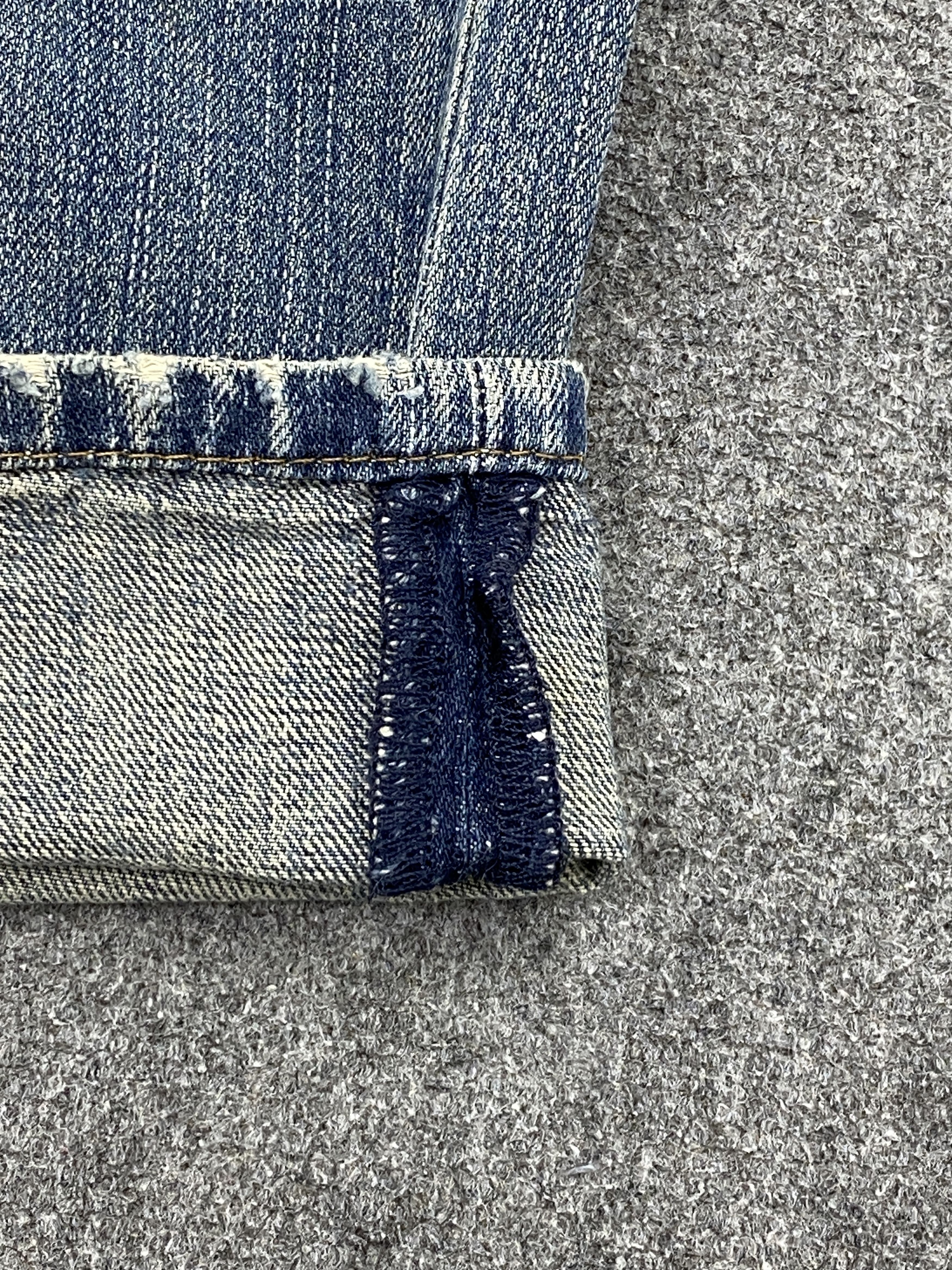 Levi's Faded Blue Vintage Levi's 559 Jeans DP2644 Size US 35 - 10 Thumbnail