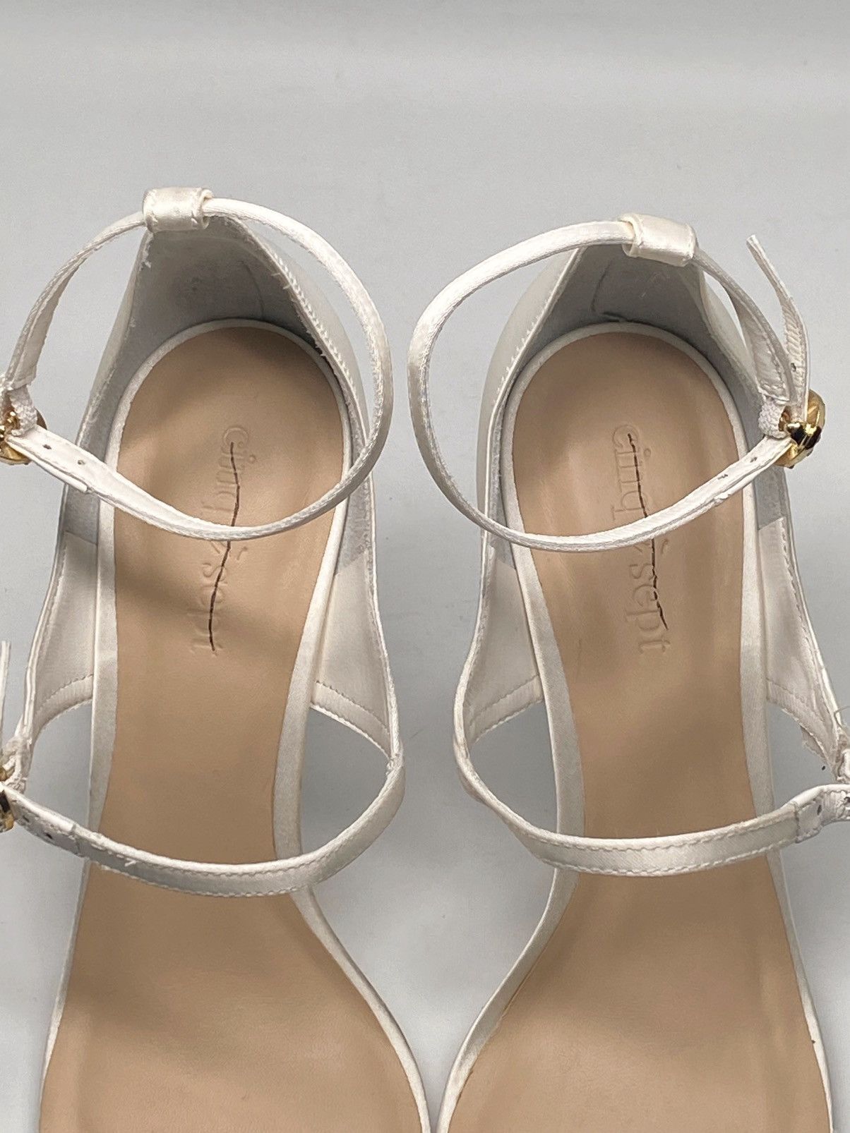 Cinq a Sept Cinq à Sept Celeste 100MM Satin High-Heel Sandals size 38 Size US 8 / IT 38 - 13 Thumbnail