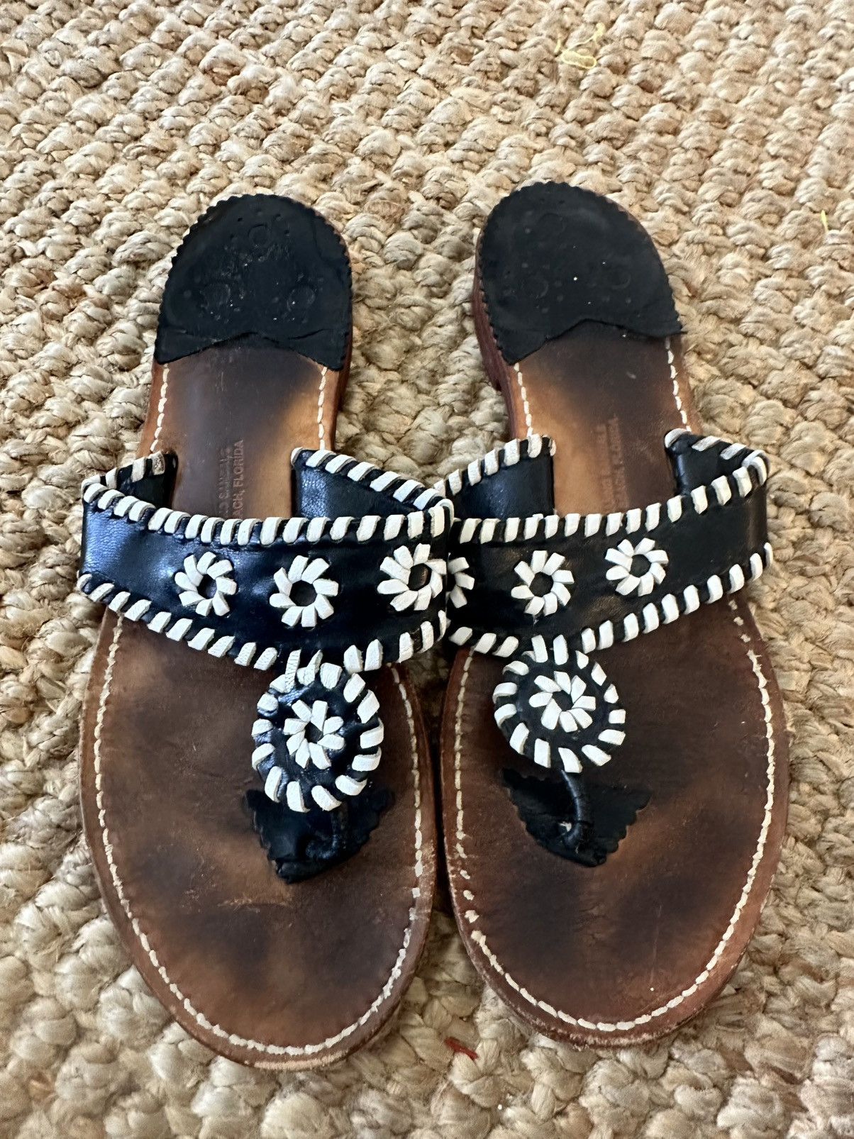 Other Bonanno Women's Leather Palm Beach Sandals SIZE 10 Size US 10 / IT 40 - 1 Thumbnail