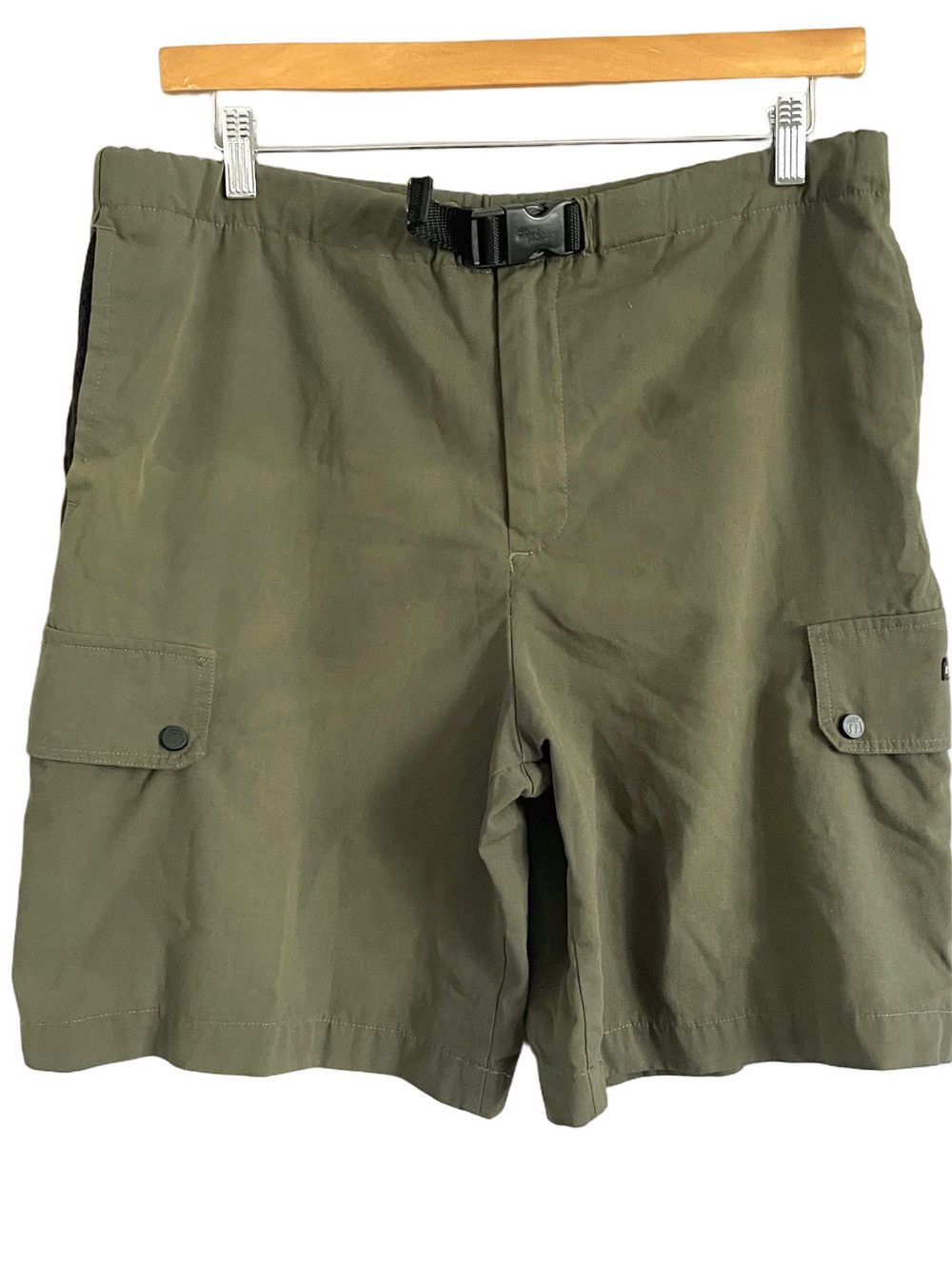 Vintage Vintage Modrobes Khaki Cargo Shorts - Medium 🇨🇦 Size US 35 - 2 Thumbnail