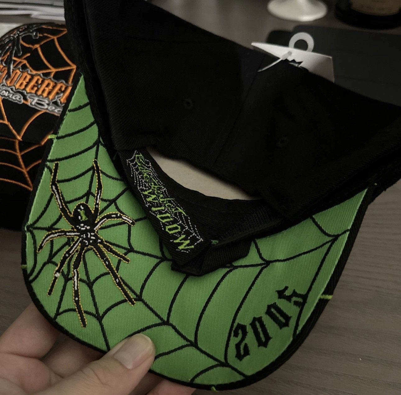 Other Biketoberfest WIDOW 2005 Daytona Beach 13th Spider Web x2 Size ONE SIZE - 5 Thumbnail