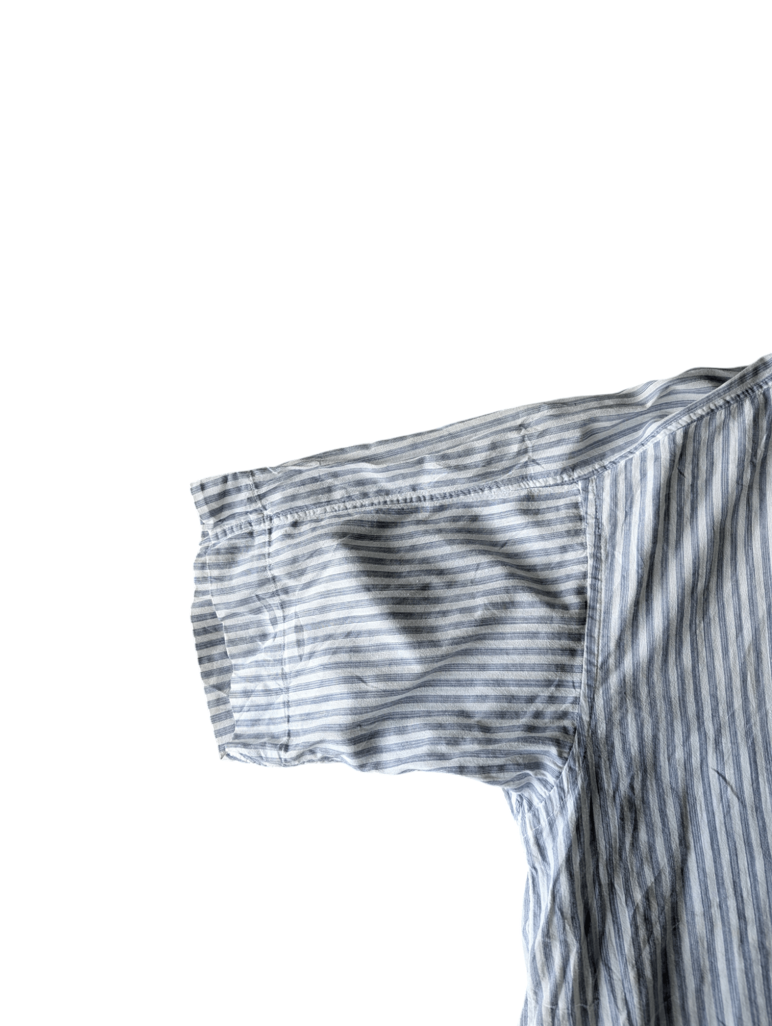 Issey Miyake Vintage Issey Miyake Stripes Button Shirt Size US L / EU 52-54 / 3 - 6 Thumbnail