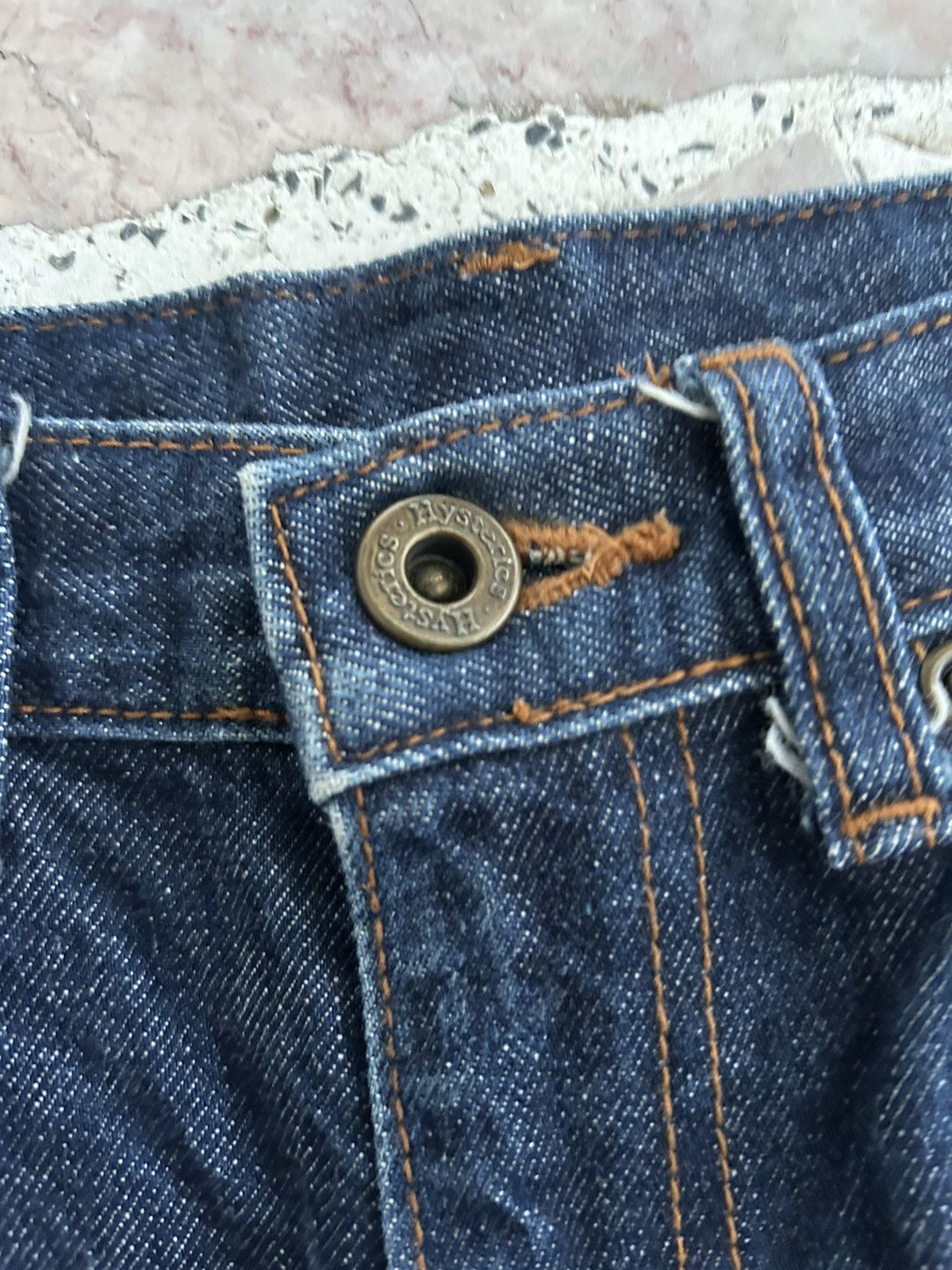 Hysteric Glamour Japan Navy Blue Denim Wide Flared Size US 30 / EU 46 - 9 Thumbnail