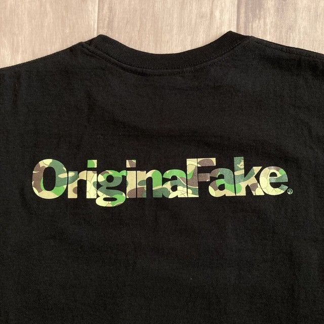 Bape × Kaws BAPE × KAWS × Original Fake College Logo T-shirt ABC CAMO Size US M / EU 48-50 / 2 - 5 Thumbnail