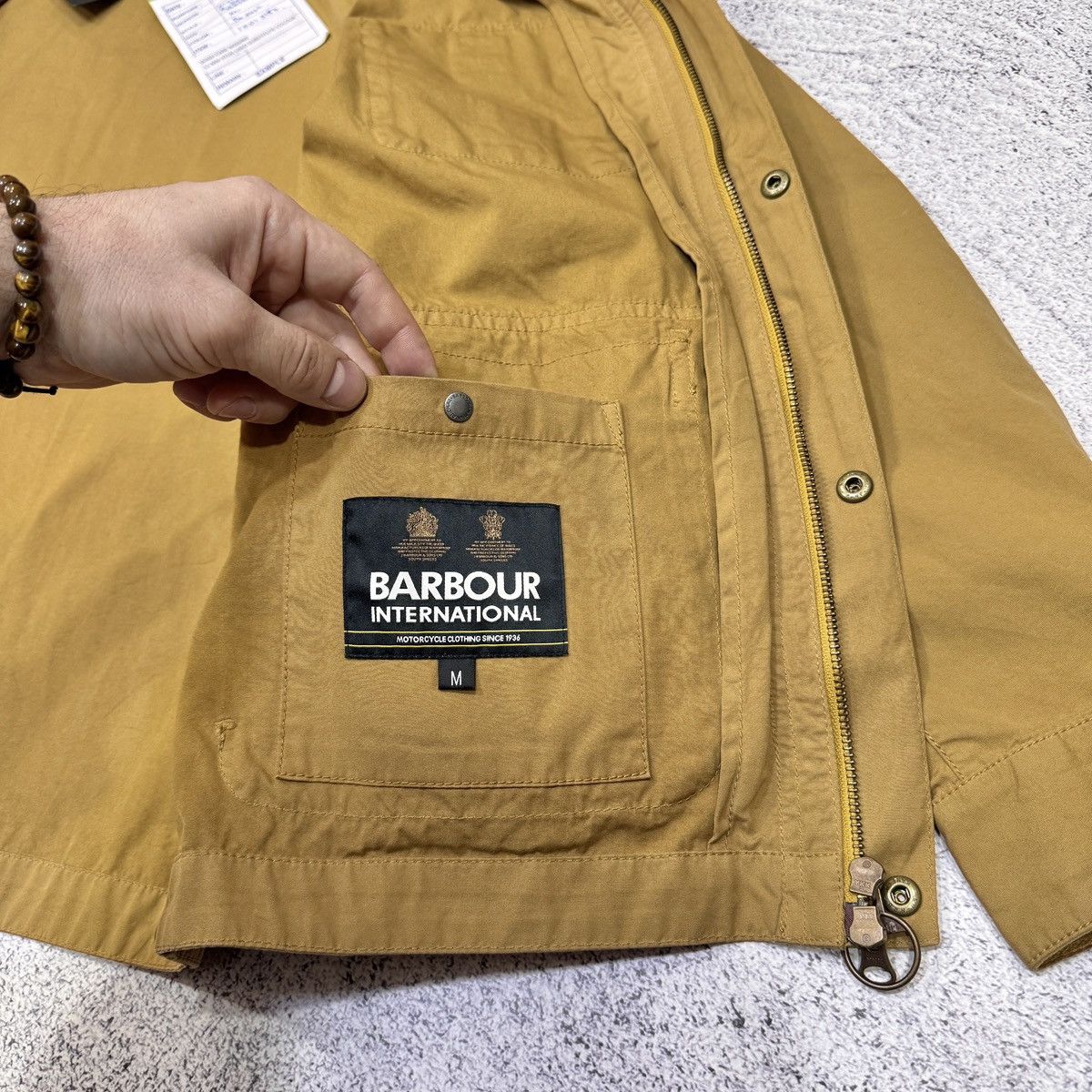Barbour Barbour Intl Tourer Barwell Casual Jacket Desert M size Size US M / EU 48-50 / 2 - 16 Thumbnail