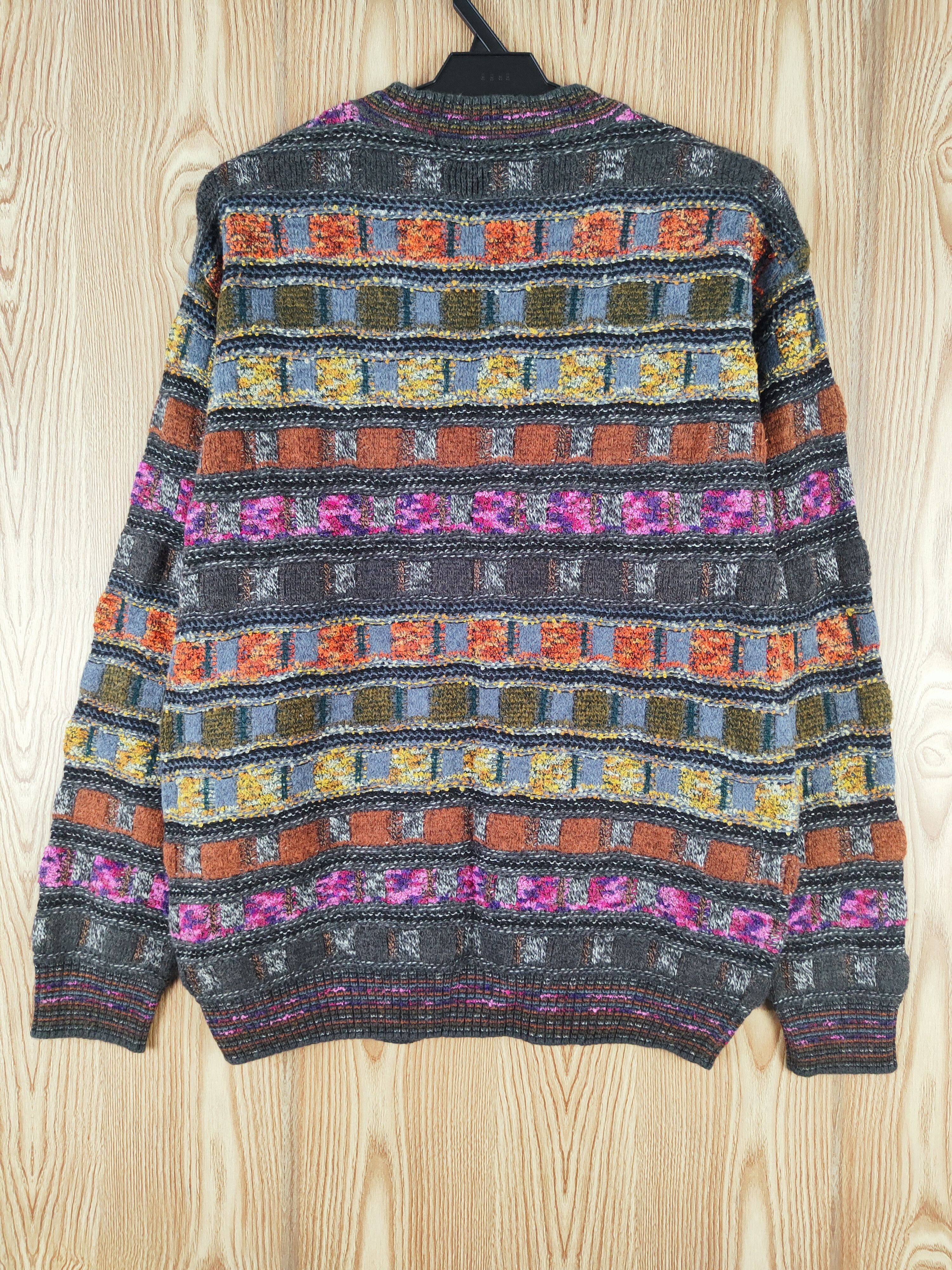 Aran Isles Knitwear Fantasie de Settembre Gray Knitwear Sweatshirts #W147 Size US M / EU 48-50 / 2 - 7 Thumbnail
