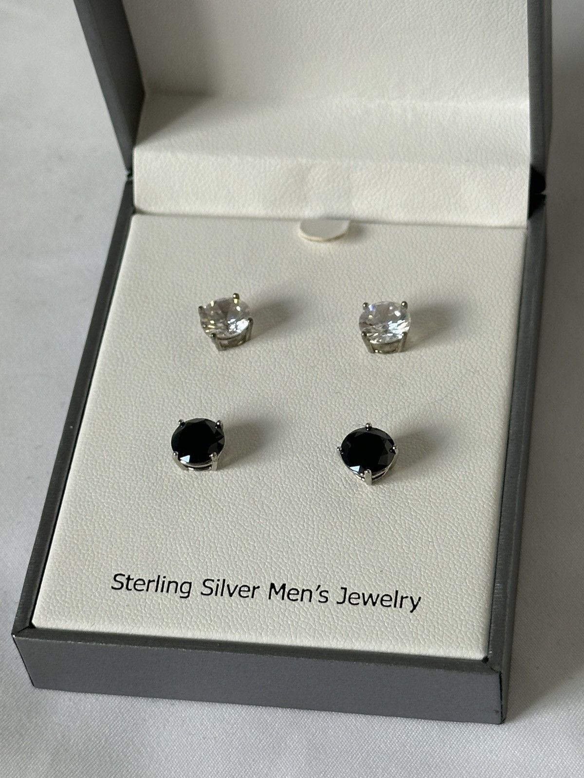 Black Label Black Label Mens Stud Earrings Set Size ONE SIZE - 3 Thumbnail